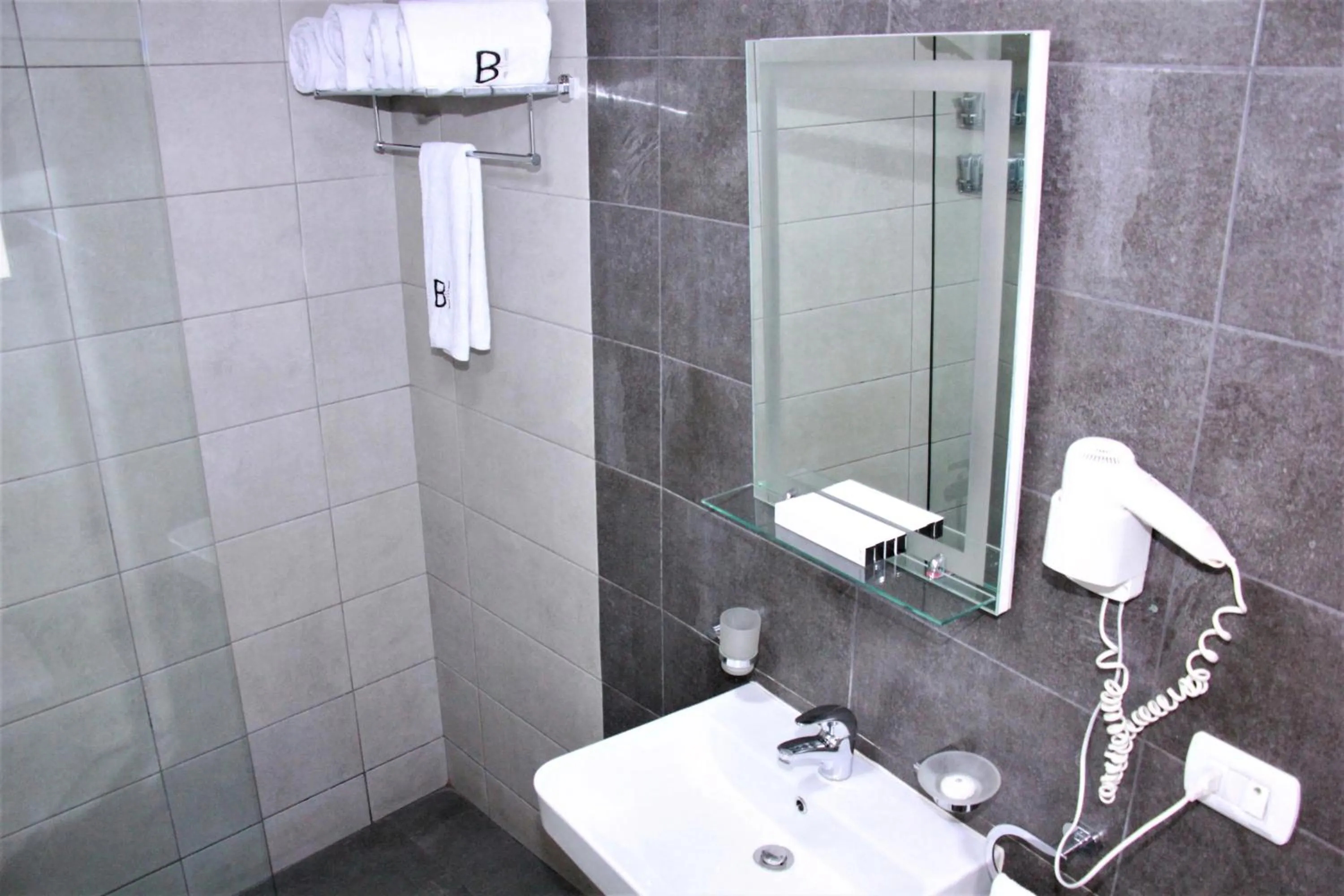 Shower in Beverly Hotel Beirut