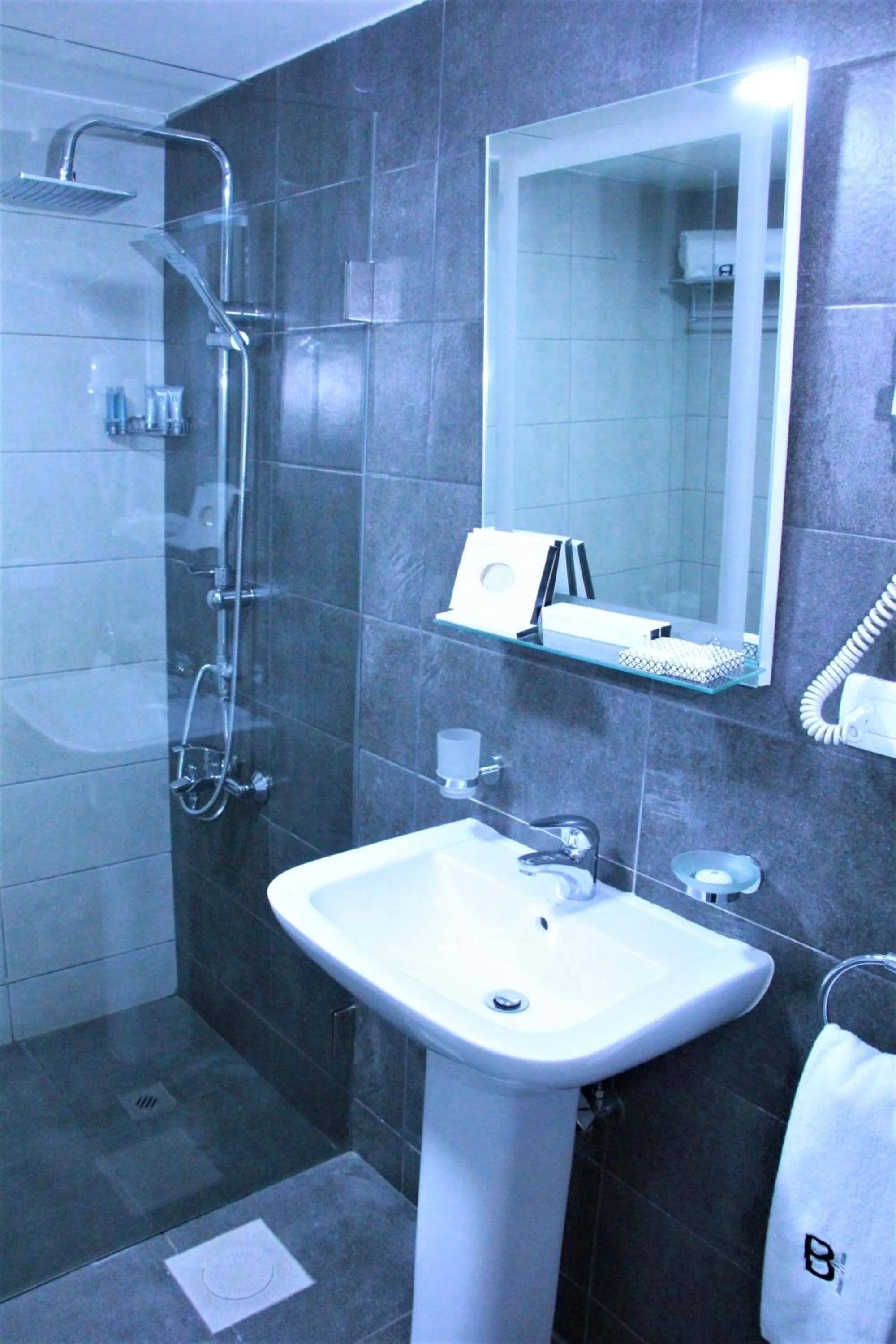 Shower in Beverly Hotel Beirut