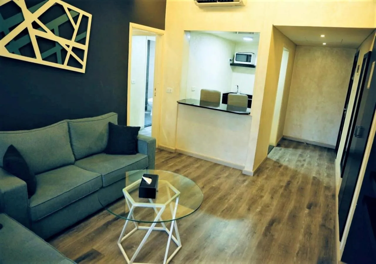 Living room in Beverly Hotel Beirut