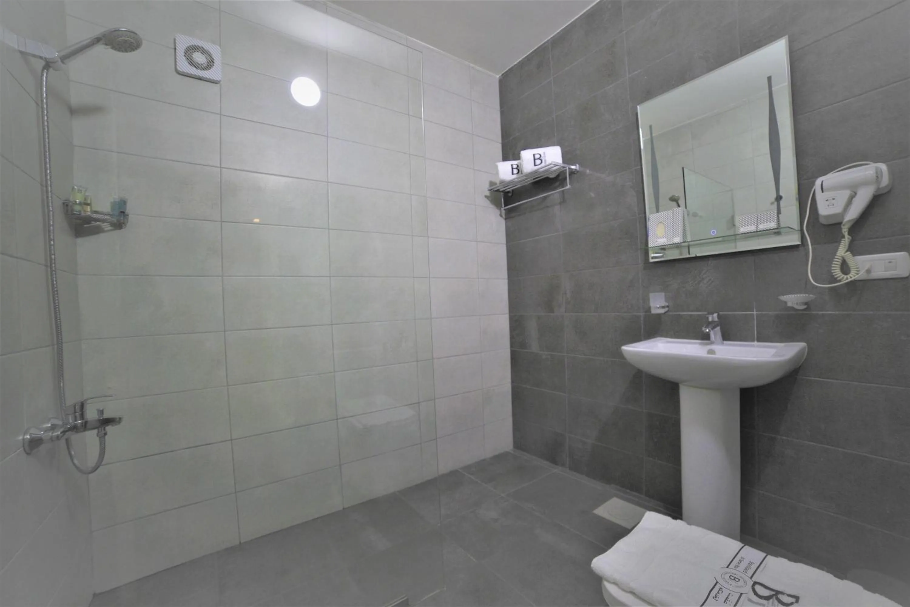 Shower in Beverly Hotel Beirut