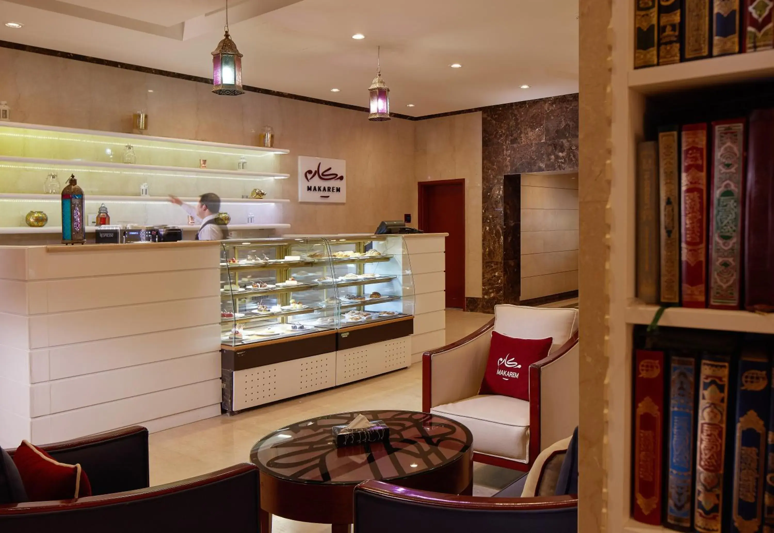 Lounge or bar in Makarem Umm Al Qura Hotel Lounge or bar in Makarem Umm Al Qura Hotel