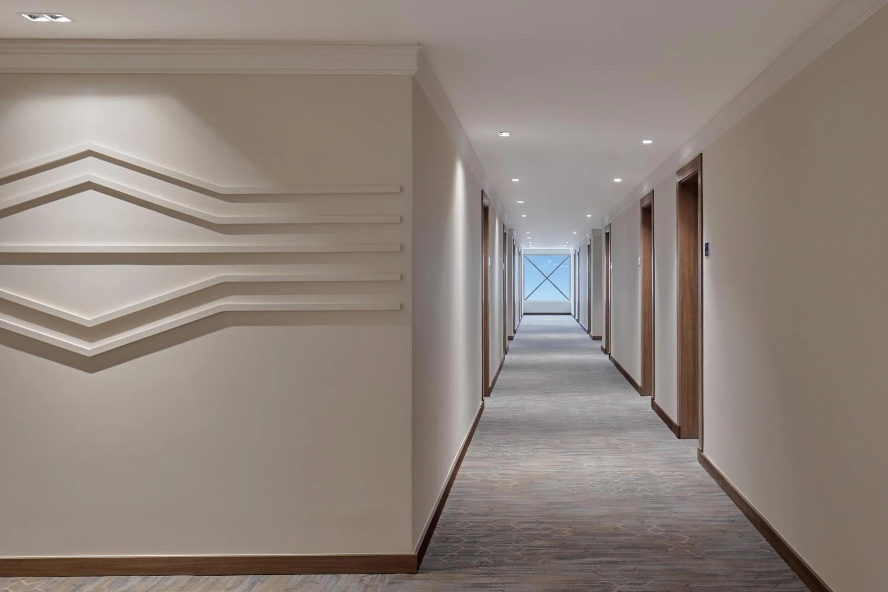 Decorative detail in Makarem Umm Al Qura Hotel