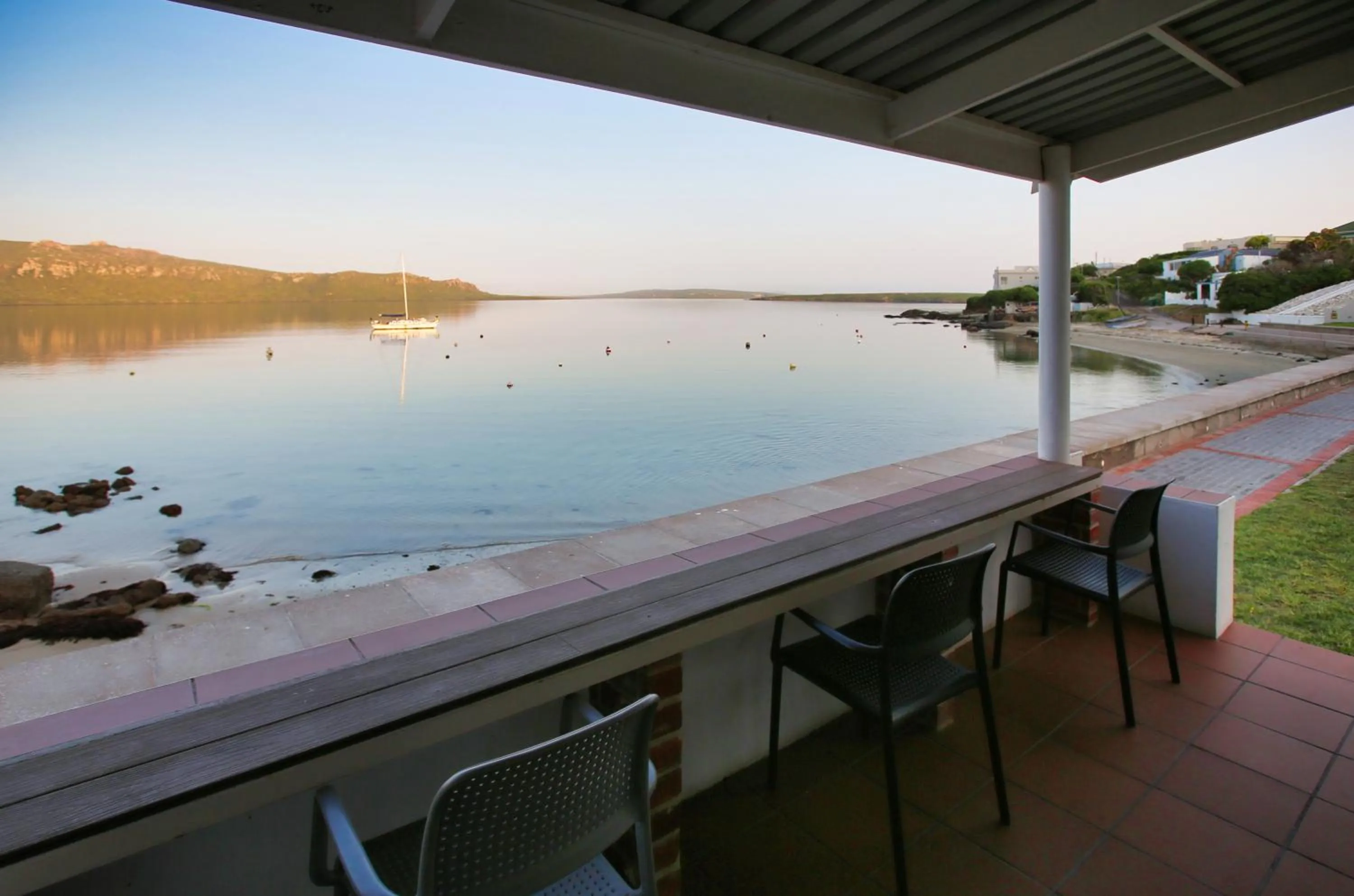 Patio in Sea Cottage, Langebaan, 4-sleeper