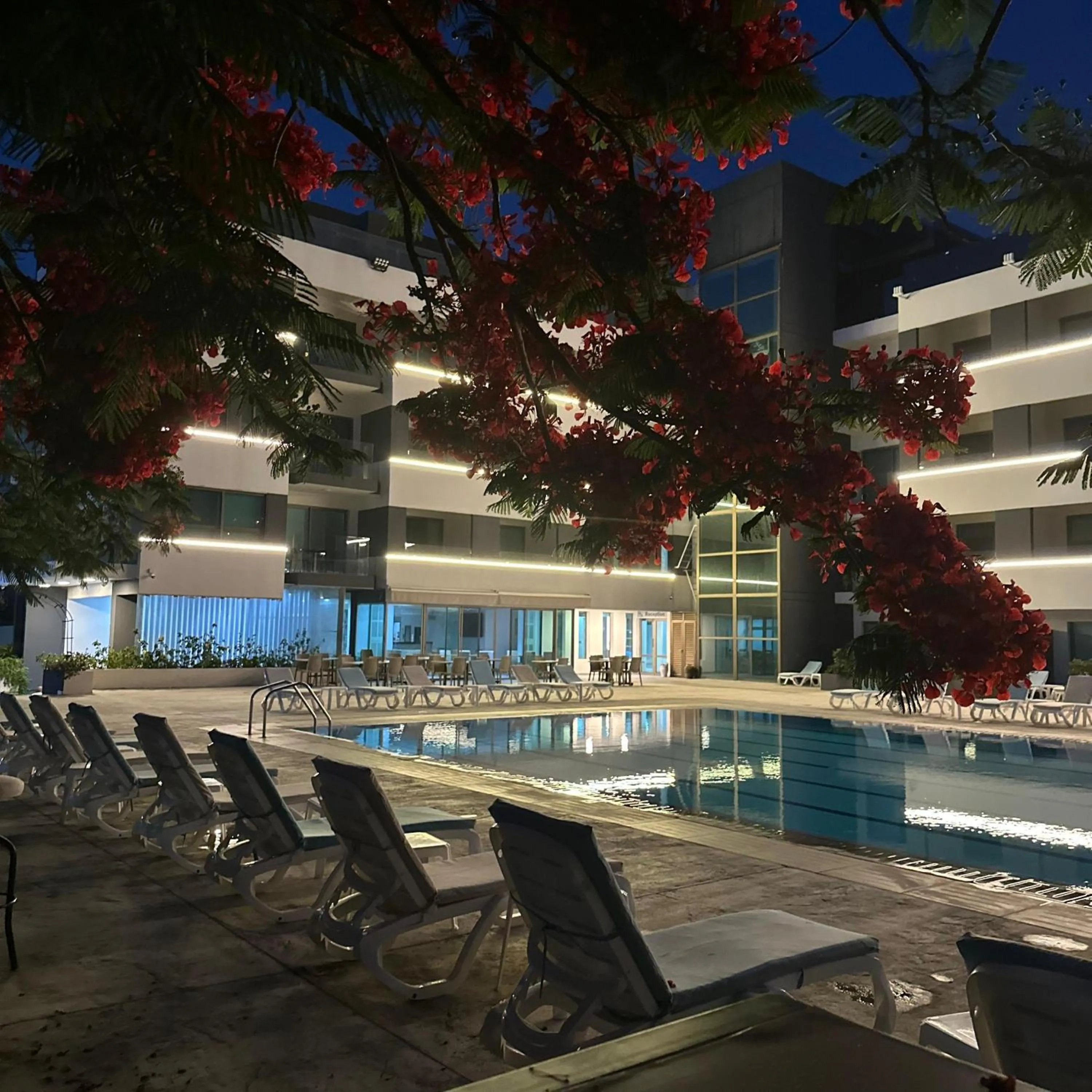 Swimming pool in Le Six Hotel And Resort