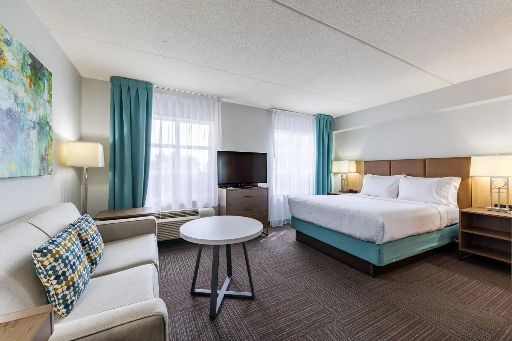 Photo of the whole room, Bed in Staybridge Suites Guelph by IHG