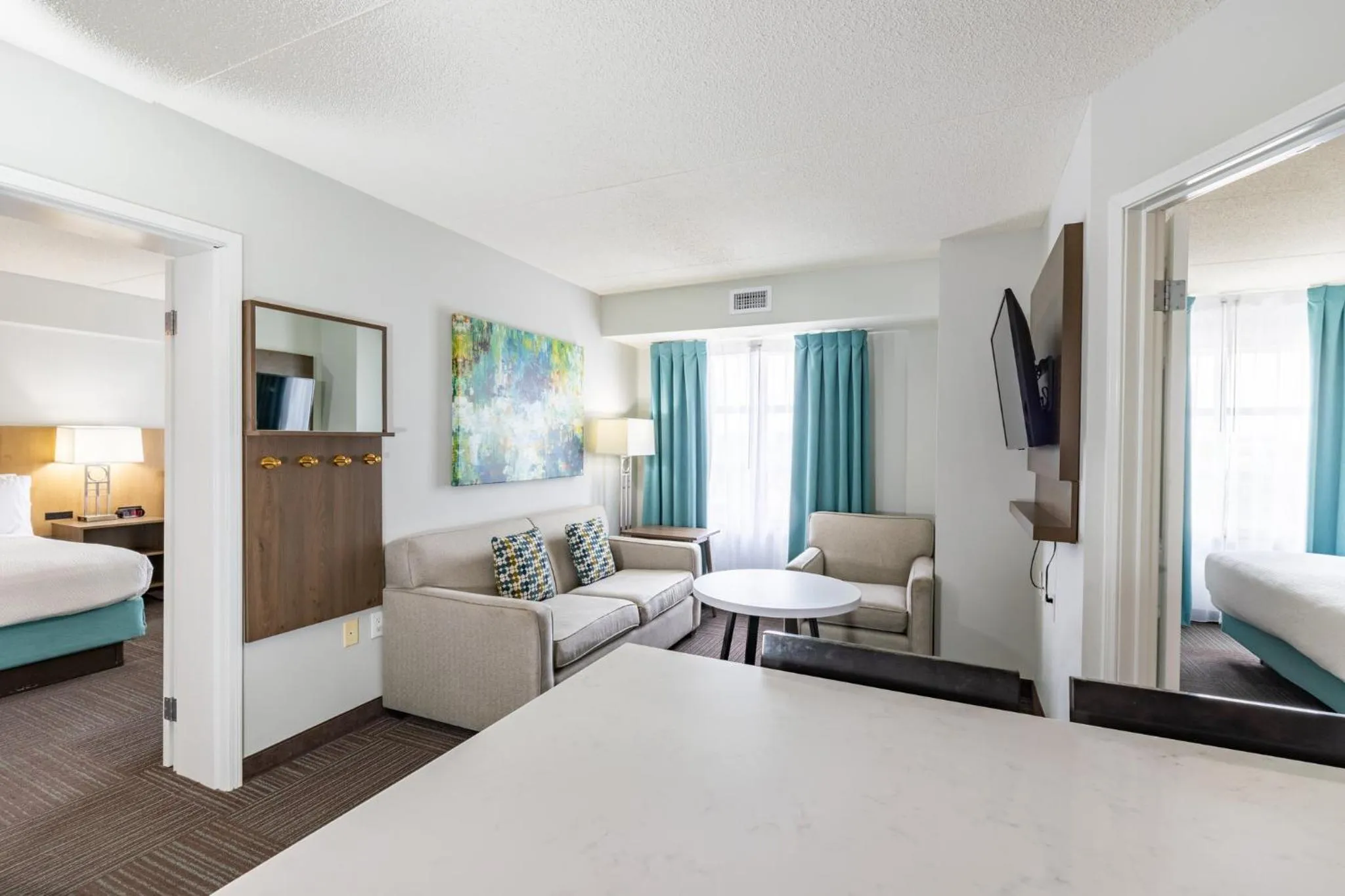 Photo of the whole room, Bed in Staybridge Suites Guelph by IHG