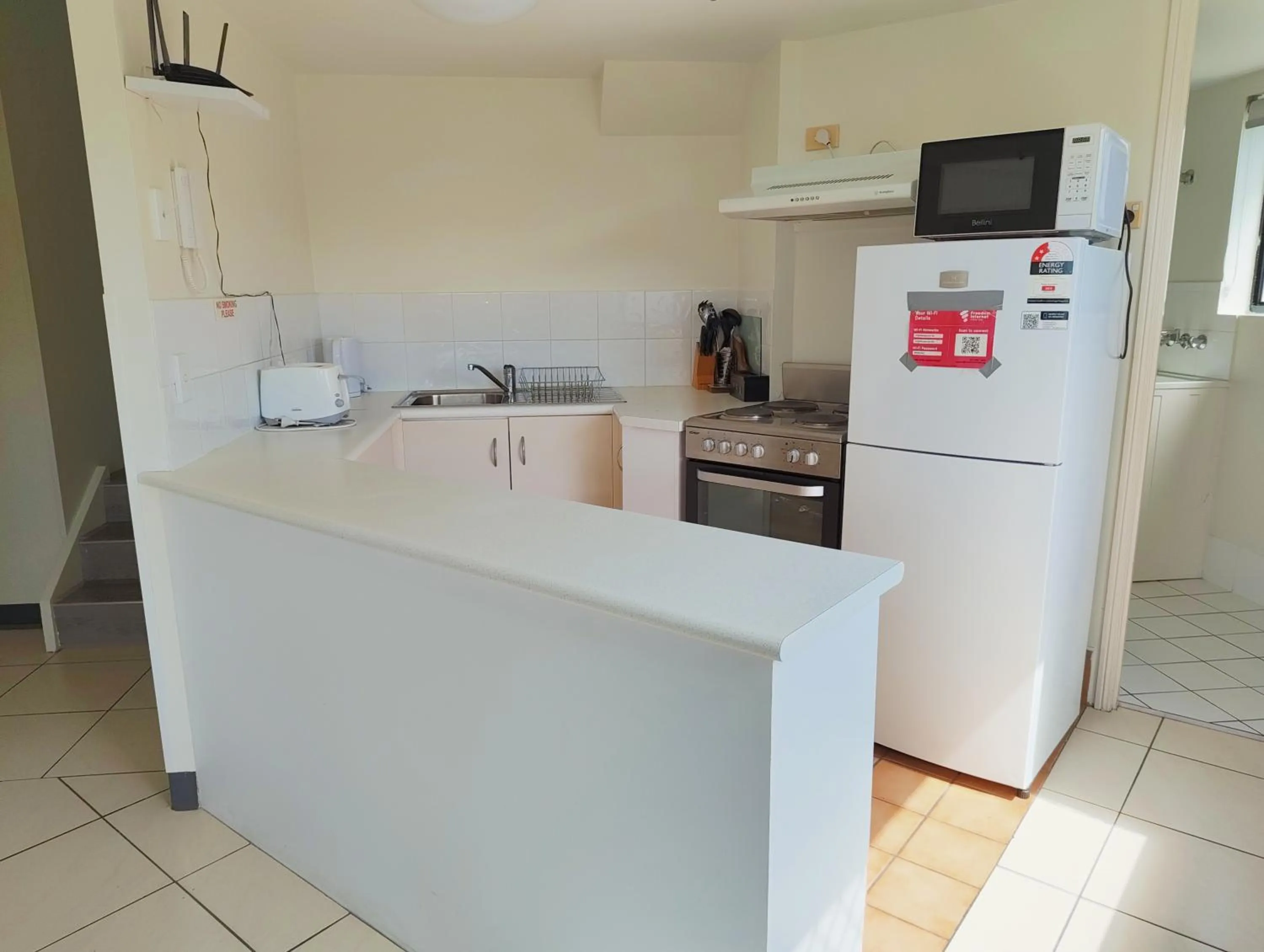 Kitchen or kitchenette in Windsurfer Resort