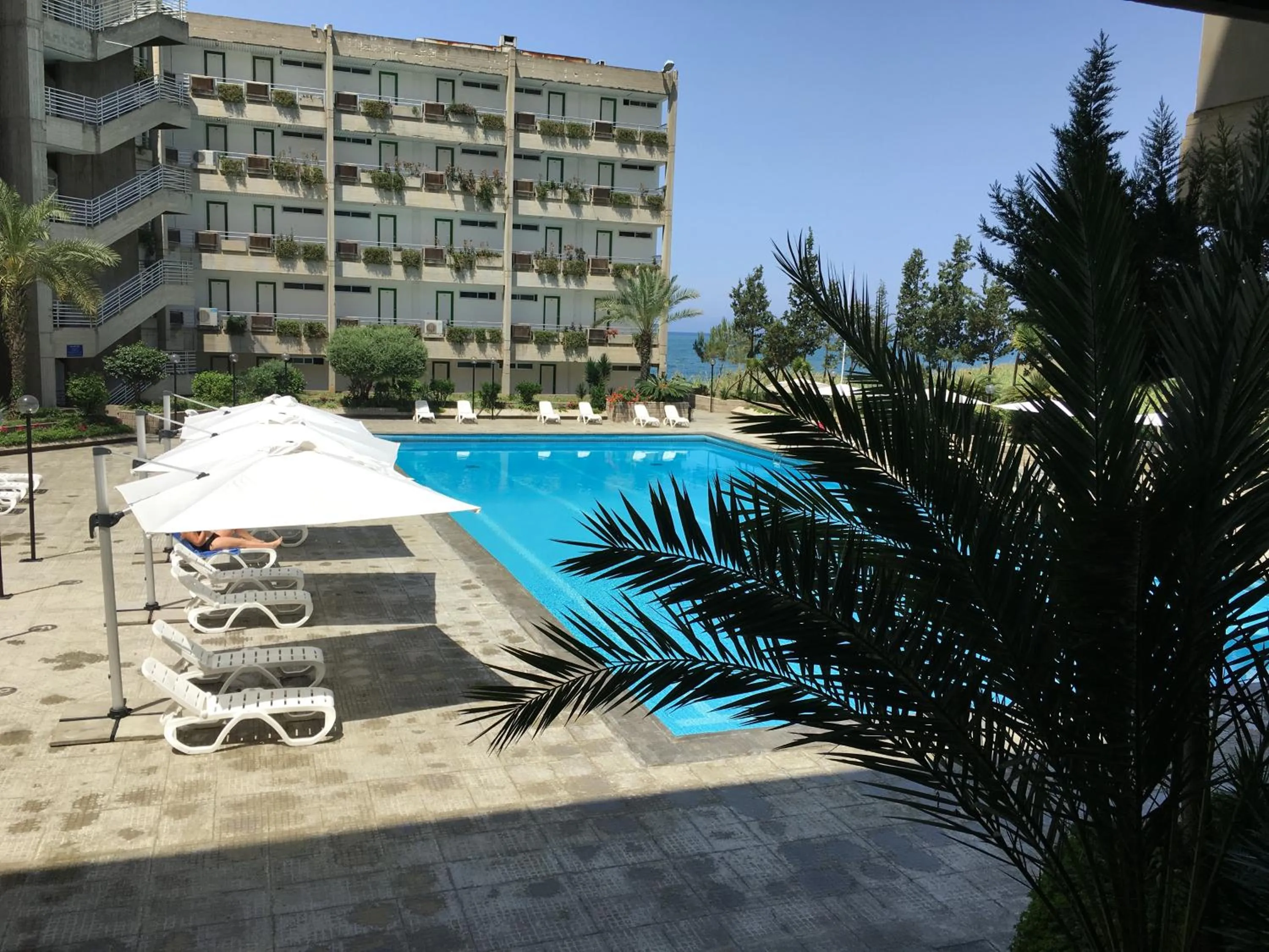 Swimming pool in St Paul Resort