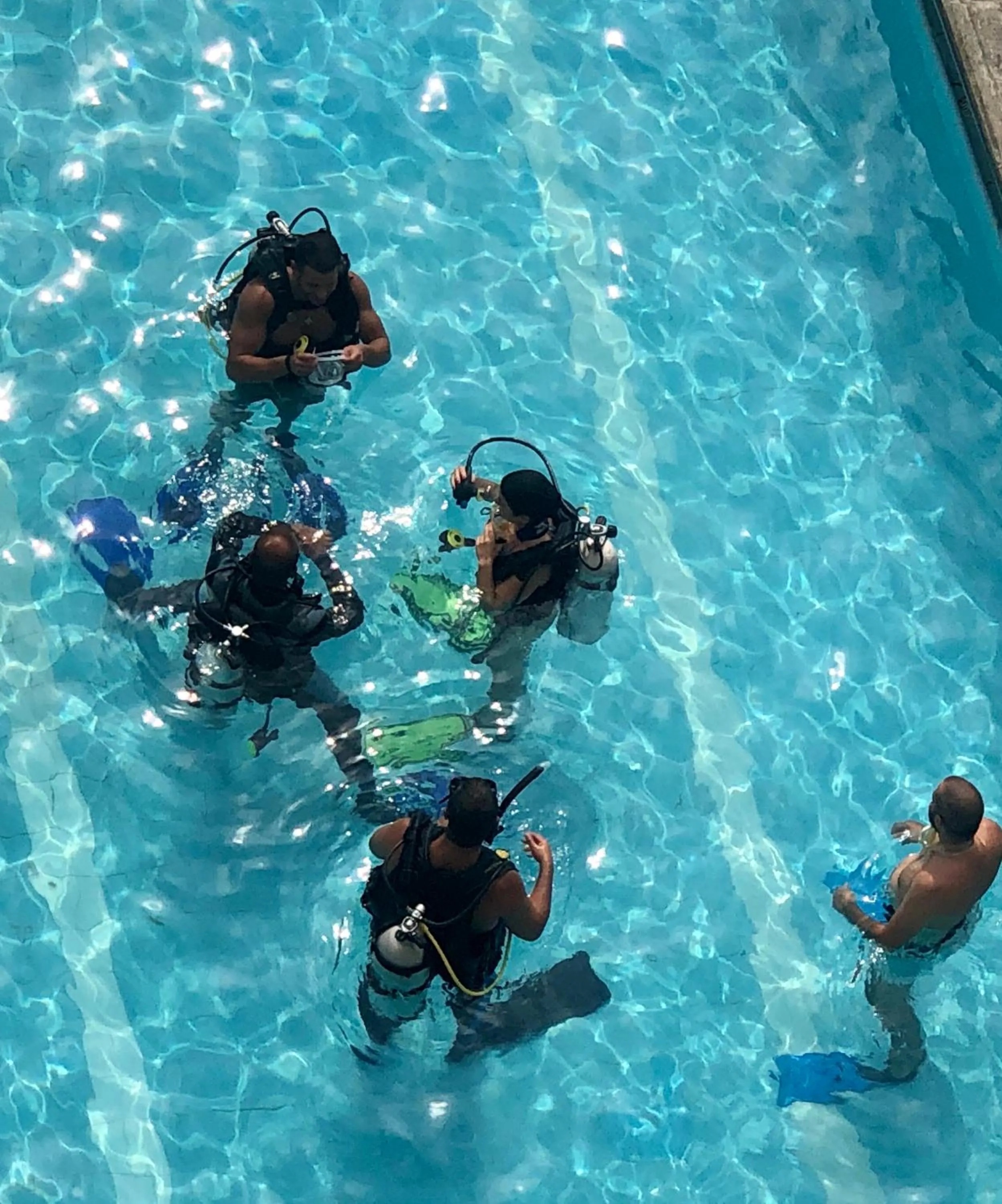 Diving in St Paul Resort