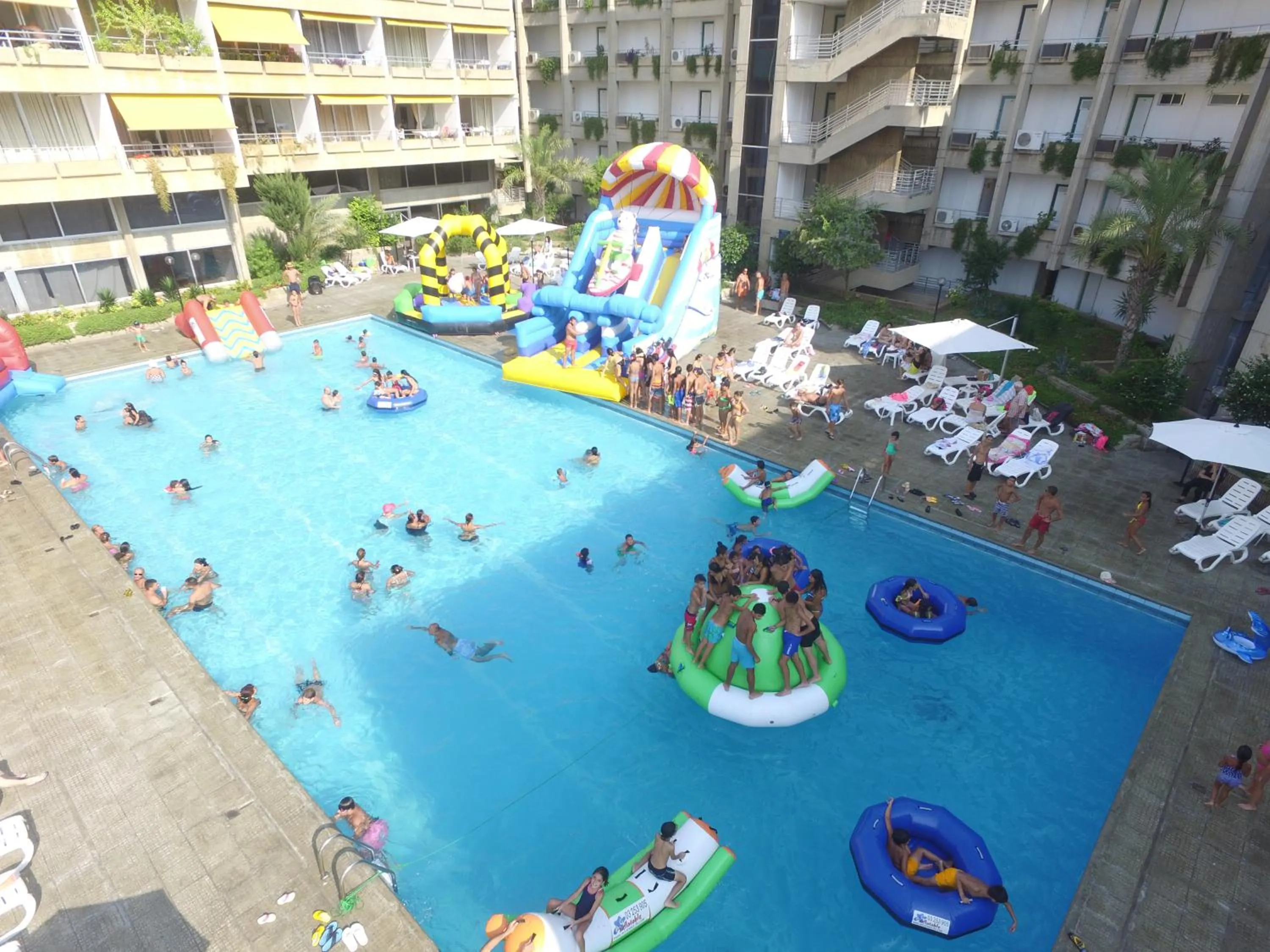 Aqua park in St Paul Resort