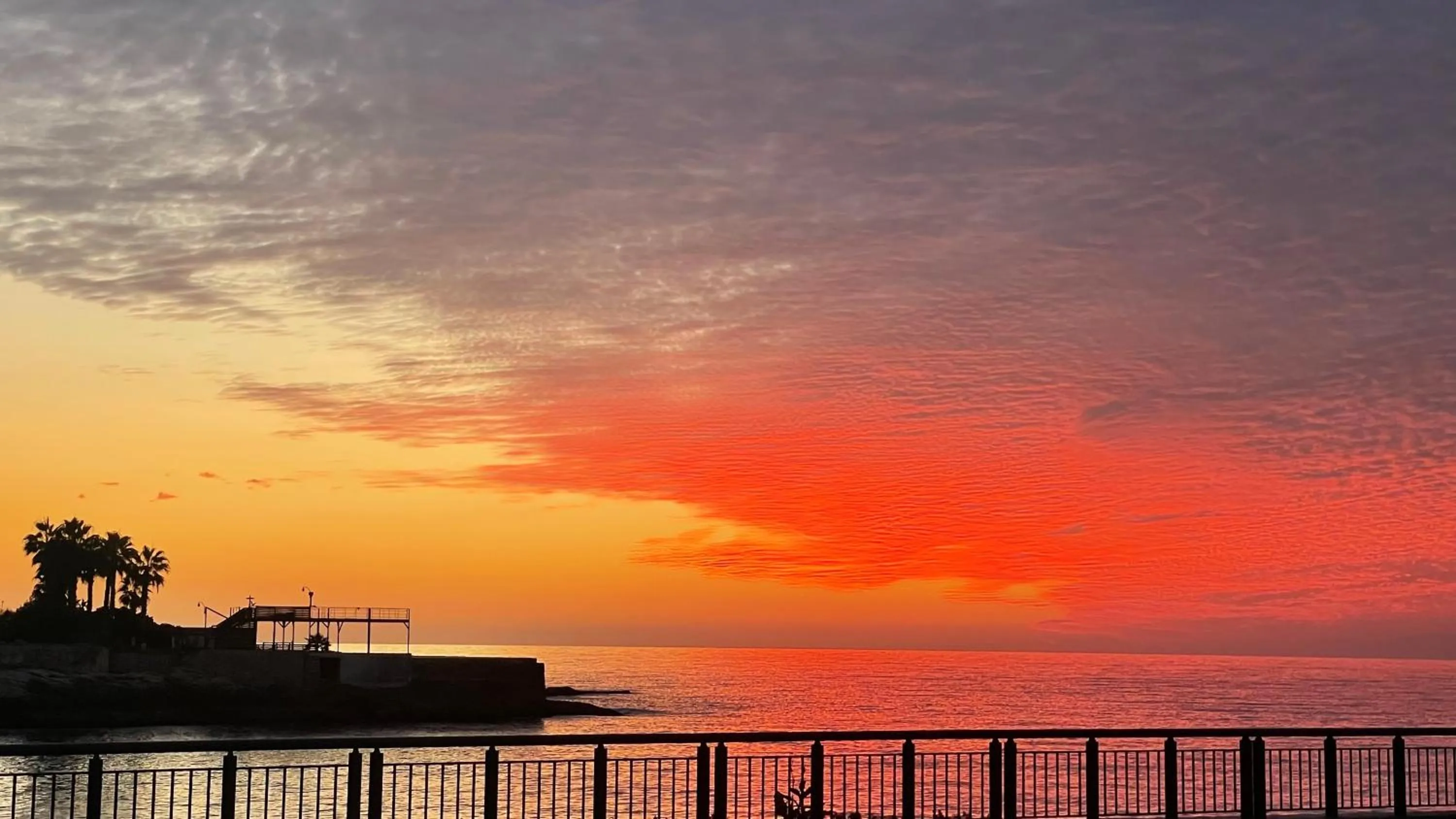 Sunset in St Paul Resort