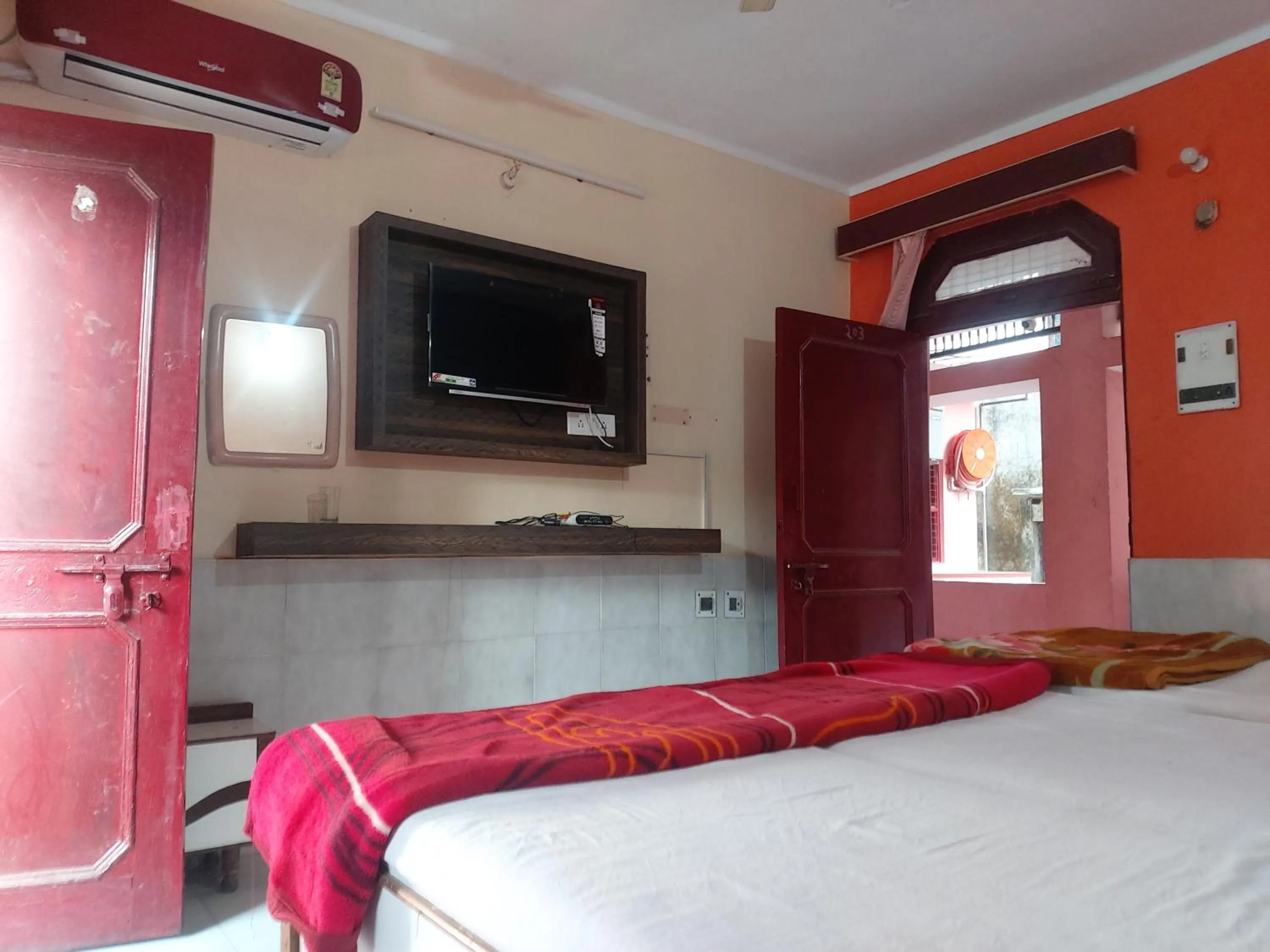 Bed in Hotel Vijay laxmi