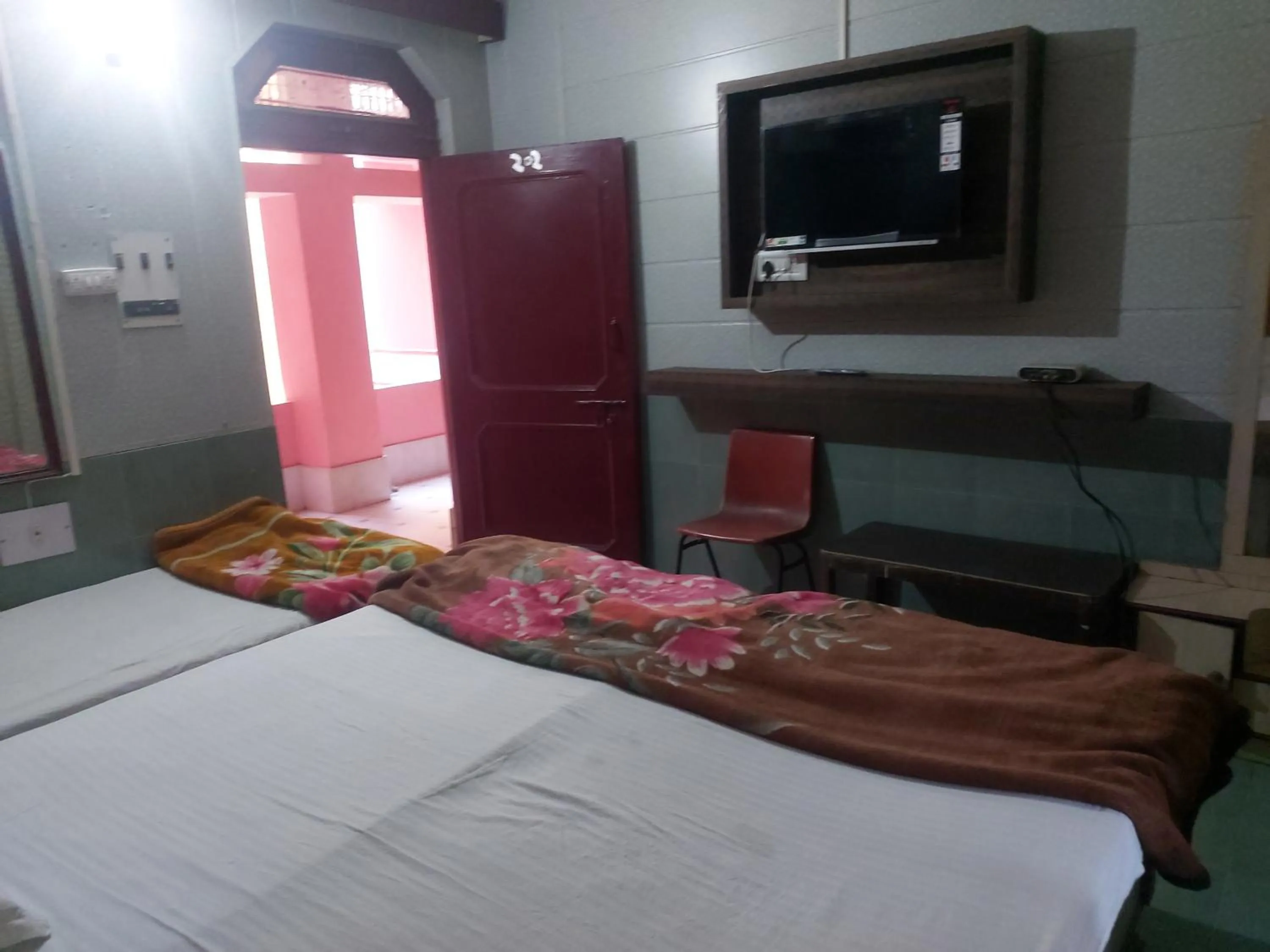 Bed in Hotel Vijay laxmi