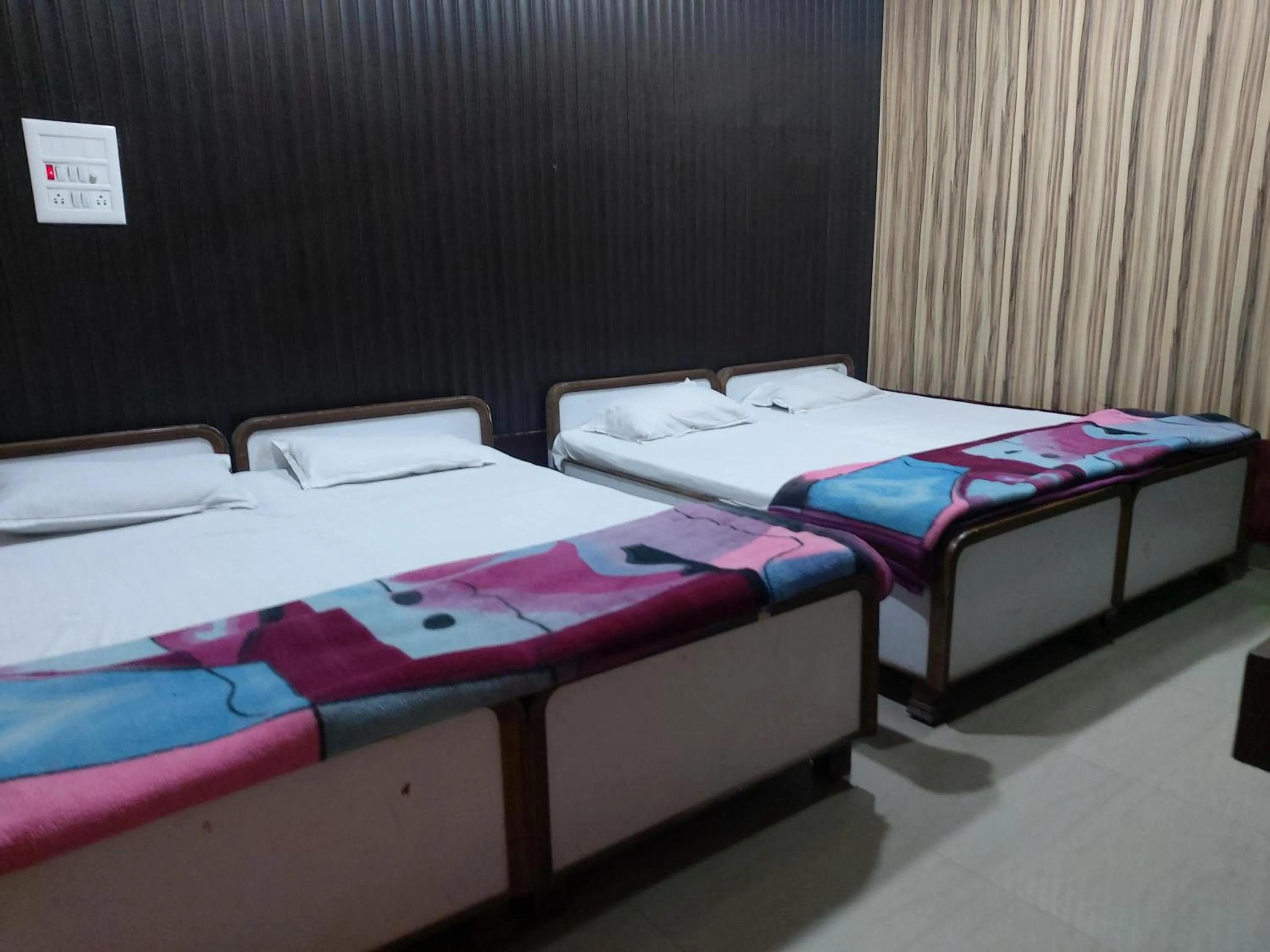 Bed in Hotel Vijay laxmi