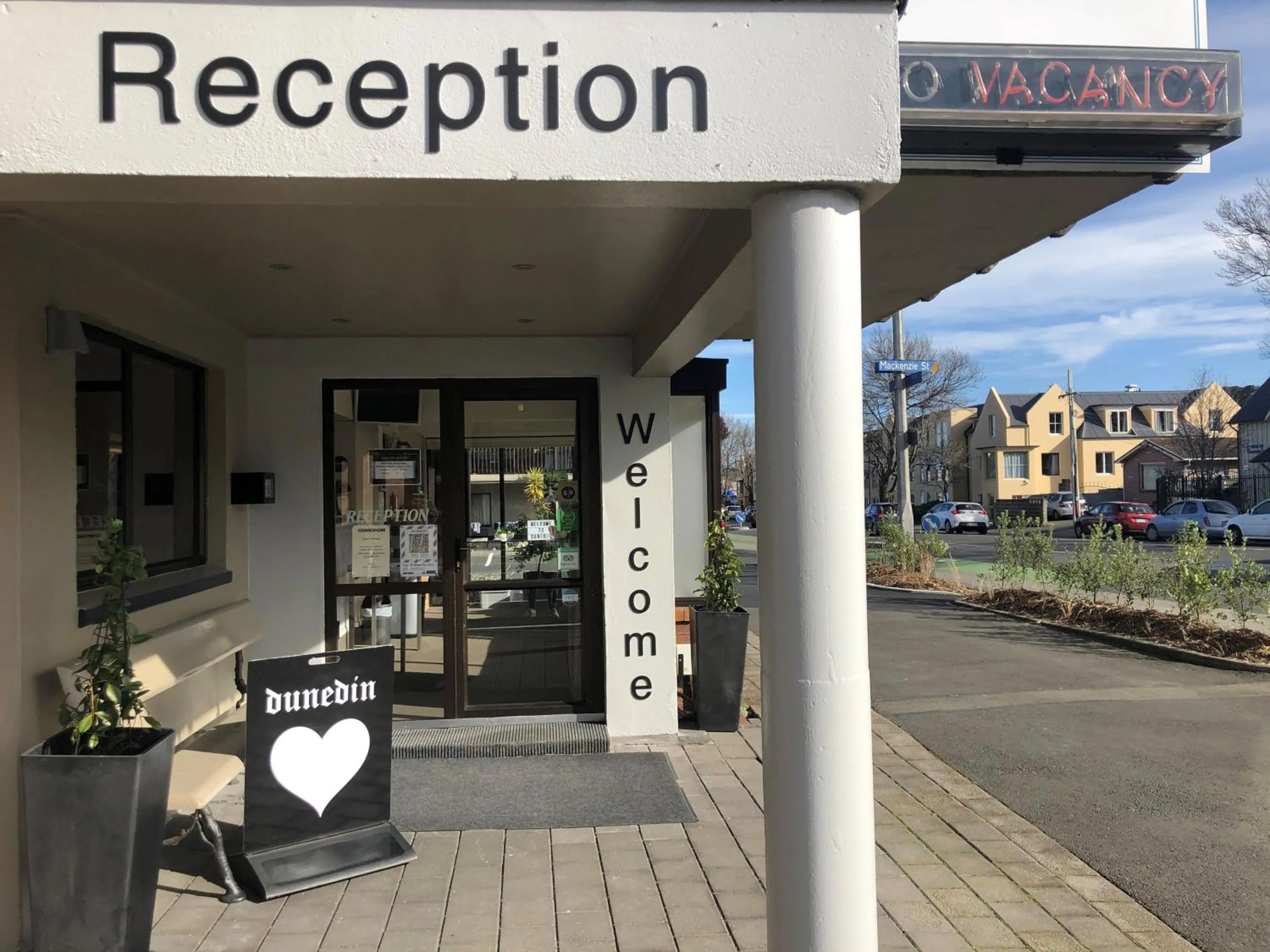 Property building in Commodore Motel