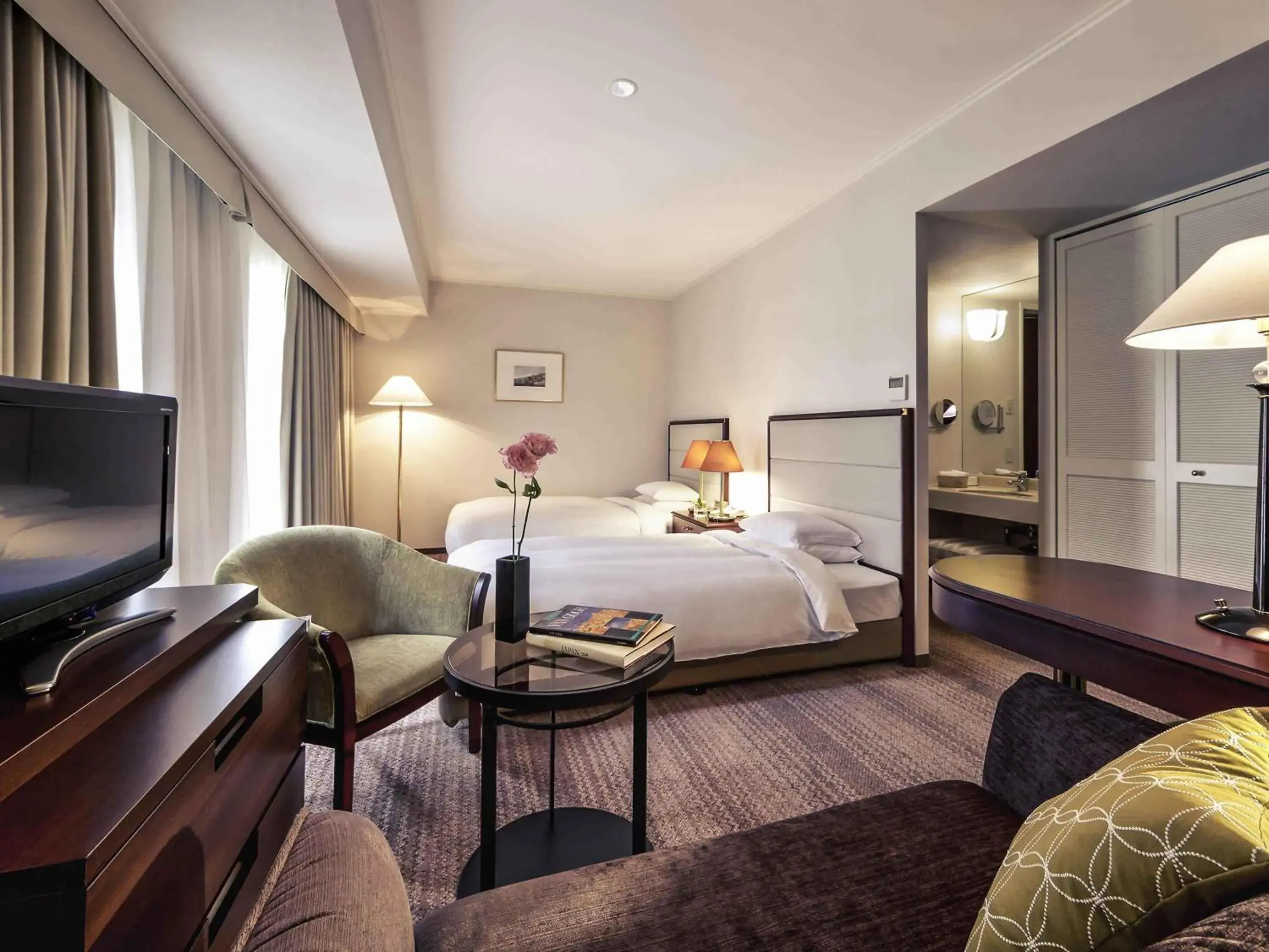 Bedroom, Bed in The Cypress Mercure Hotel Nagoya Bedroom, Bed in The Cypress Mercure Hotel Nagoya