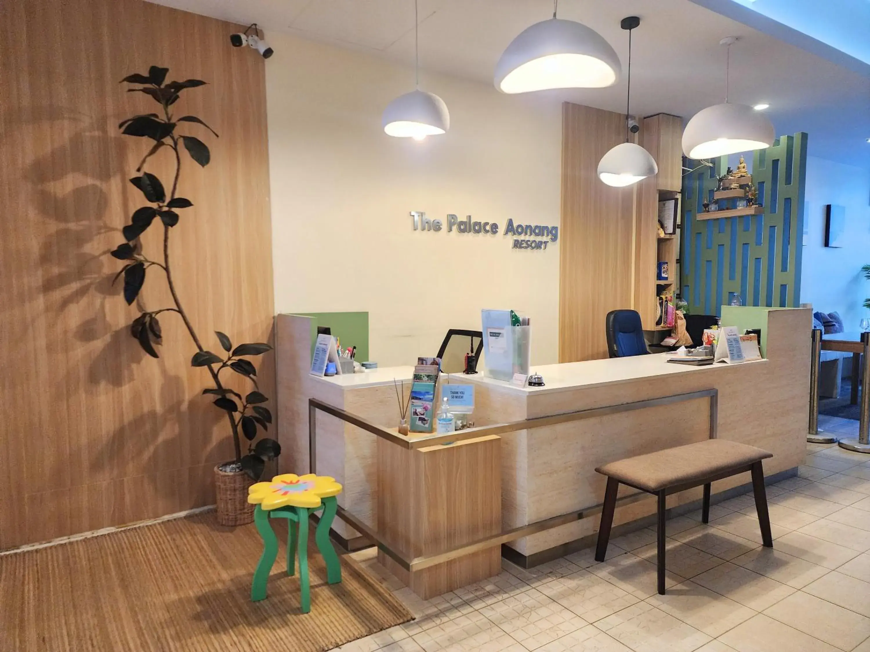 Lobby or reception in The Palace Aonang Resort Lobby or reception in The Palace Aonang Resort