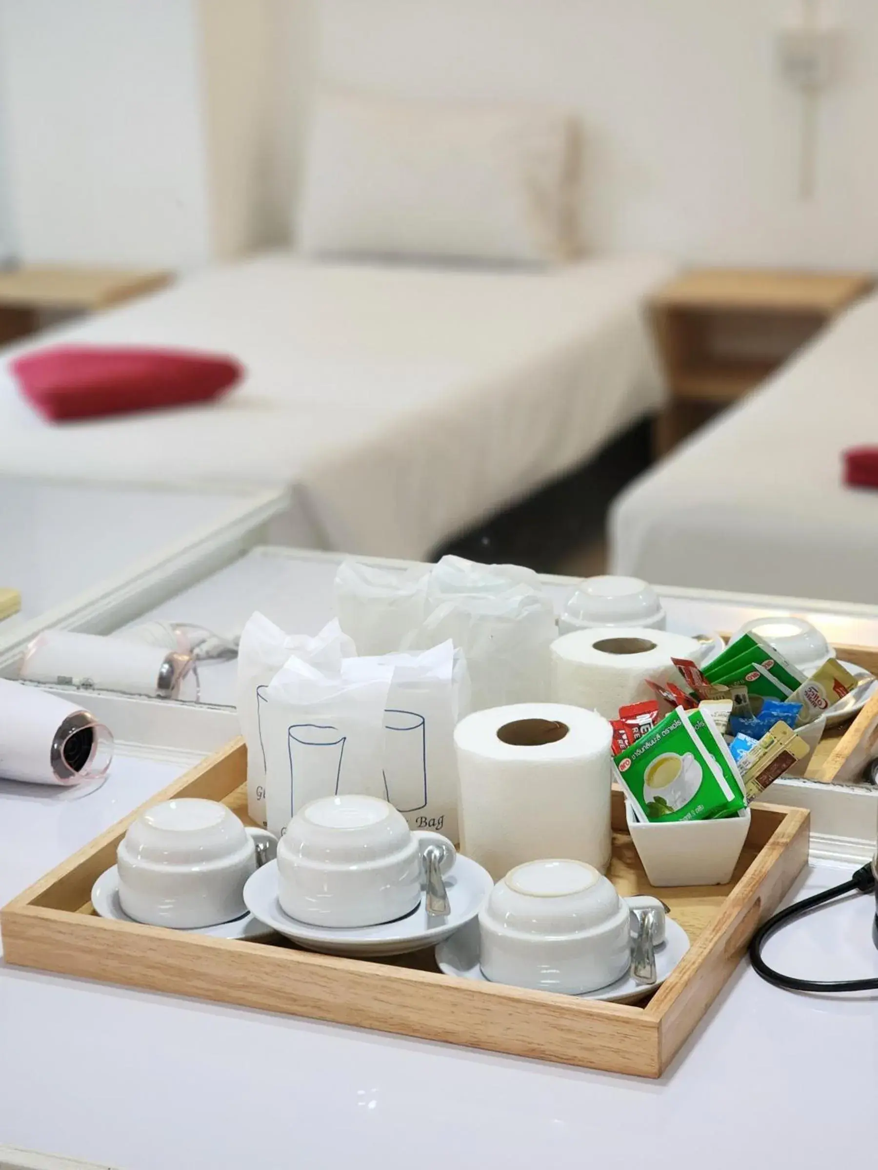 Coffee/tea facilities, Bed in The Palace Aonang Resort Coffee/tea facilities, Bed in The Palace Aonang Resort