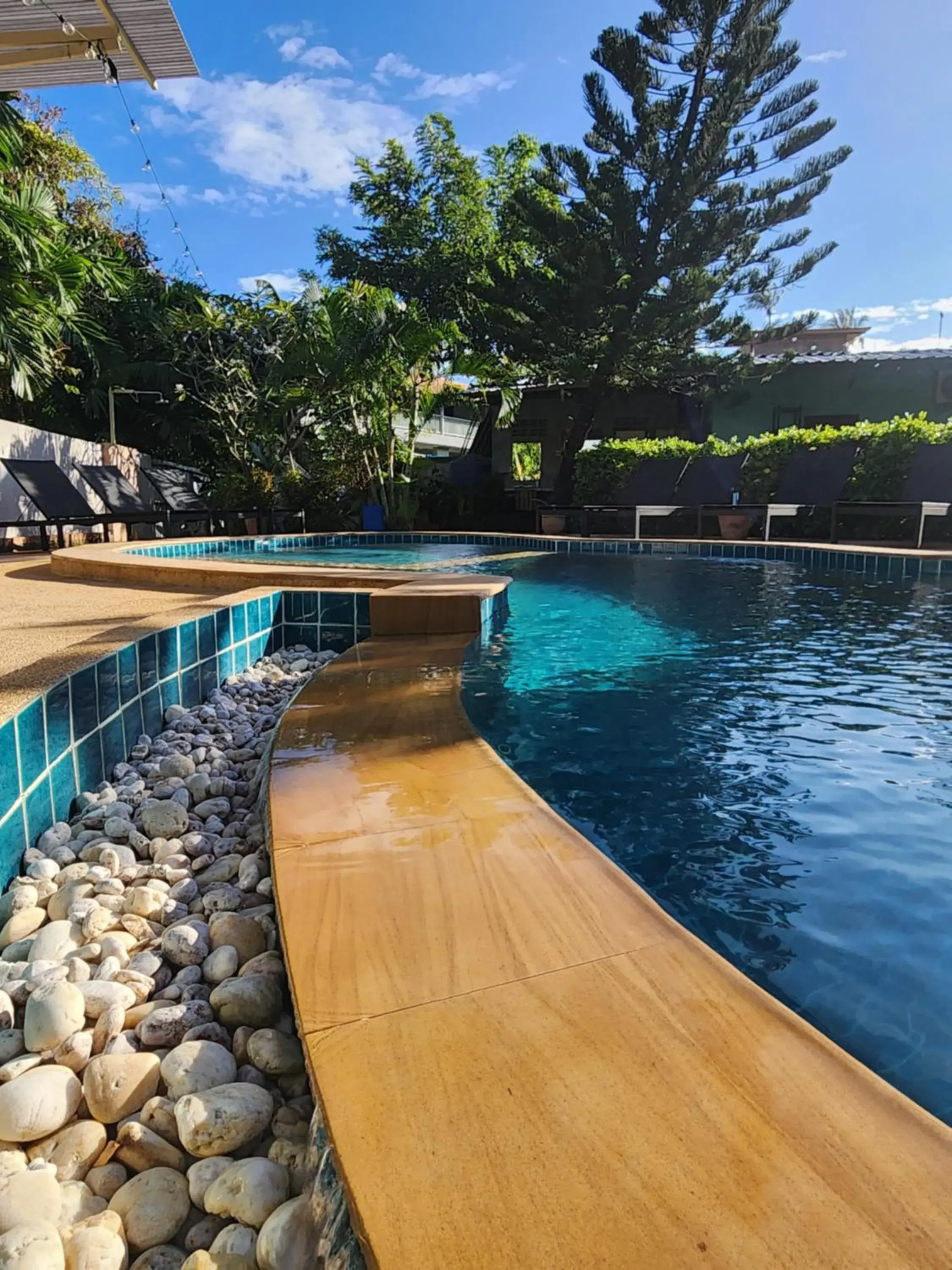 Swimming pool in The Palace Aonang Resort Swimming pool in The Palace Aonang Resort