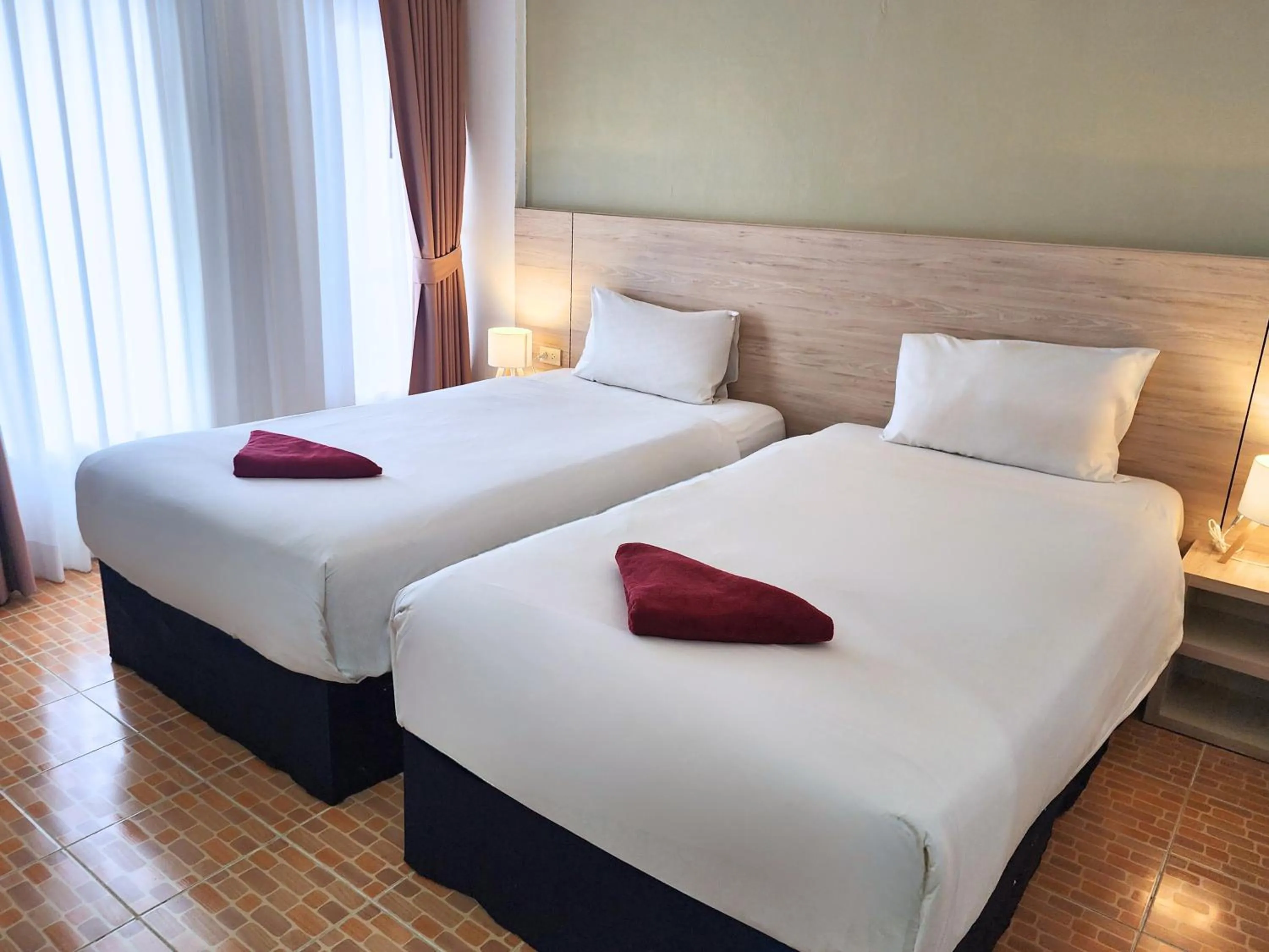 Bedroom, Bed in The Palace Aonang Resort