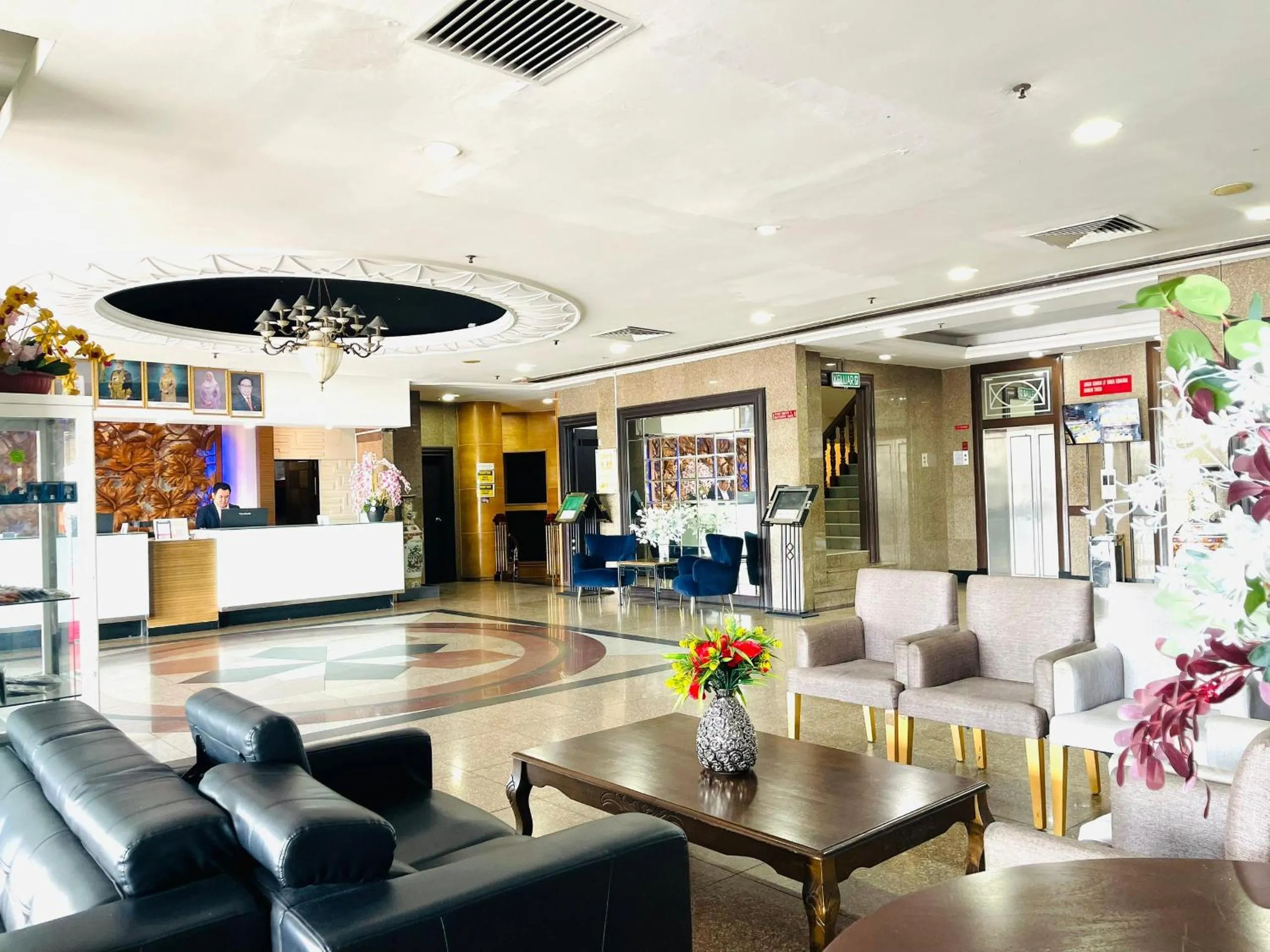 Seating area in Penview Hotel