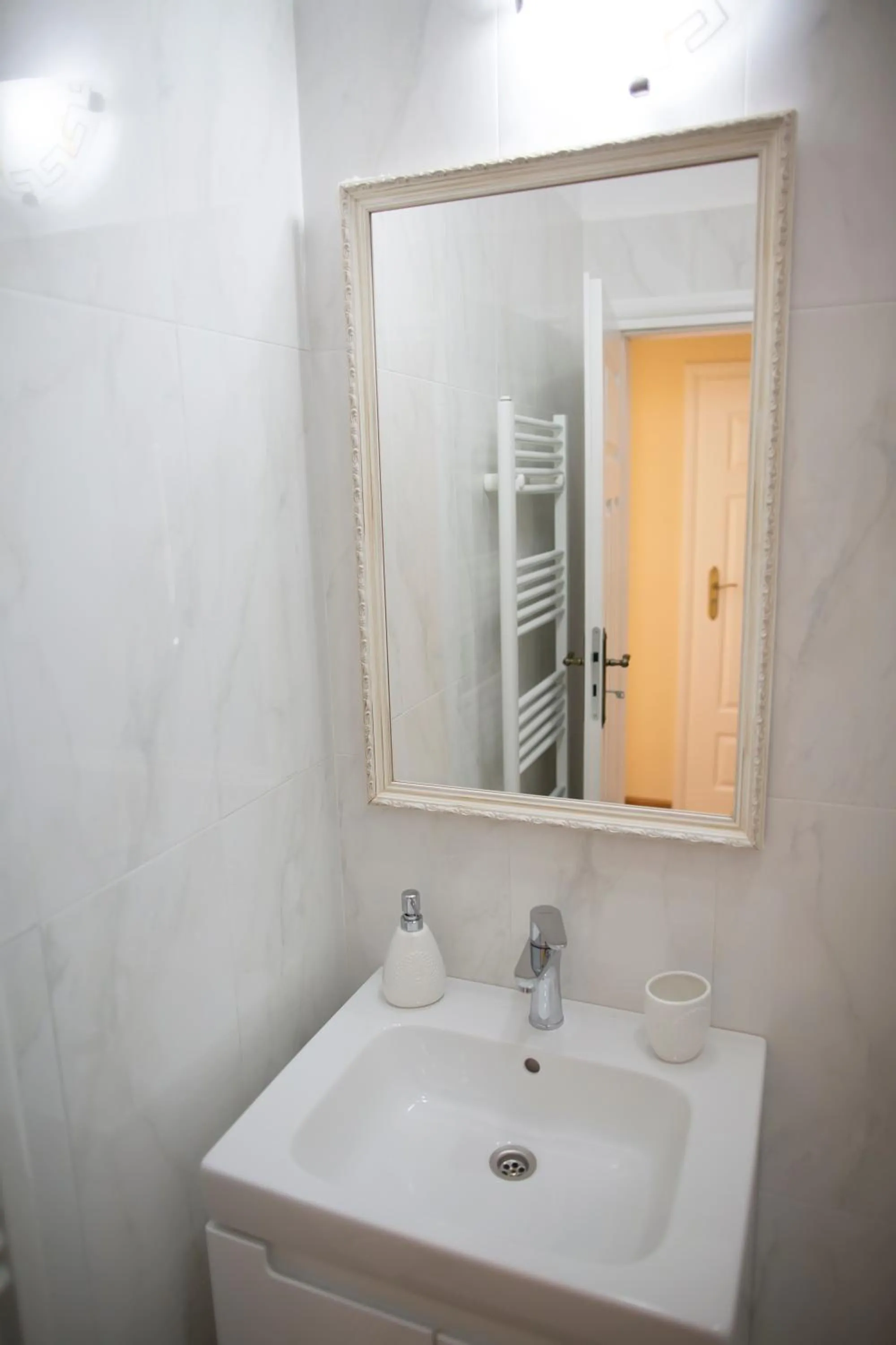 Bathroom in Cetatii Apartments Sibiu
