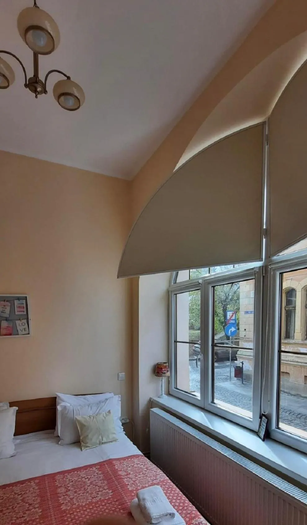 View (from property/room), Bed in Cetatii Apartments Sibiu