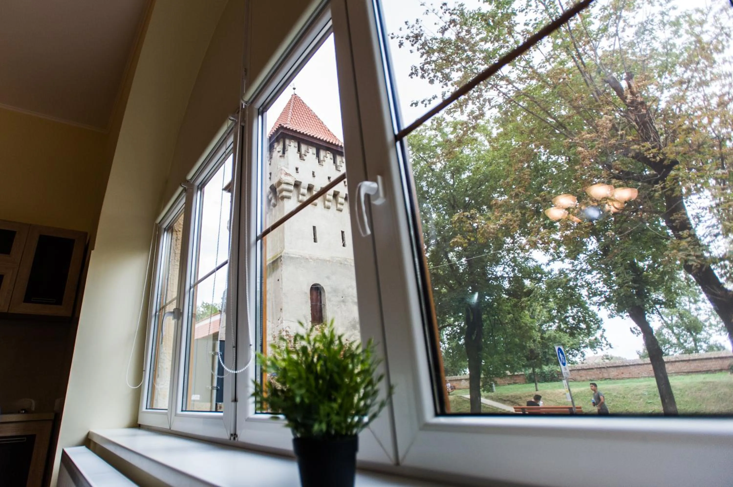 Landmark view in Cetatii Apartments Sibiu