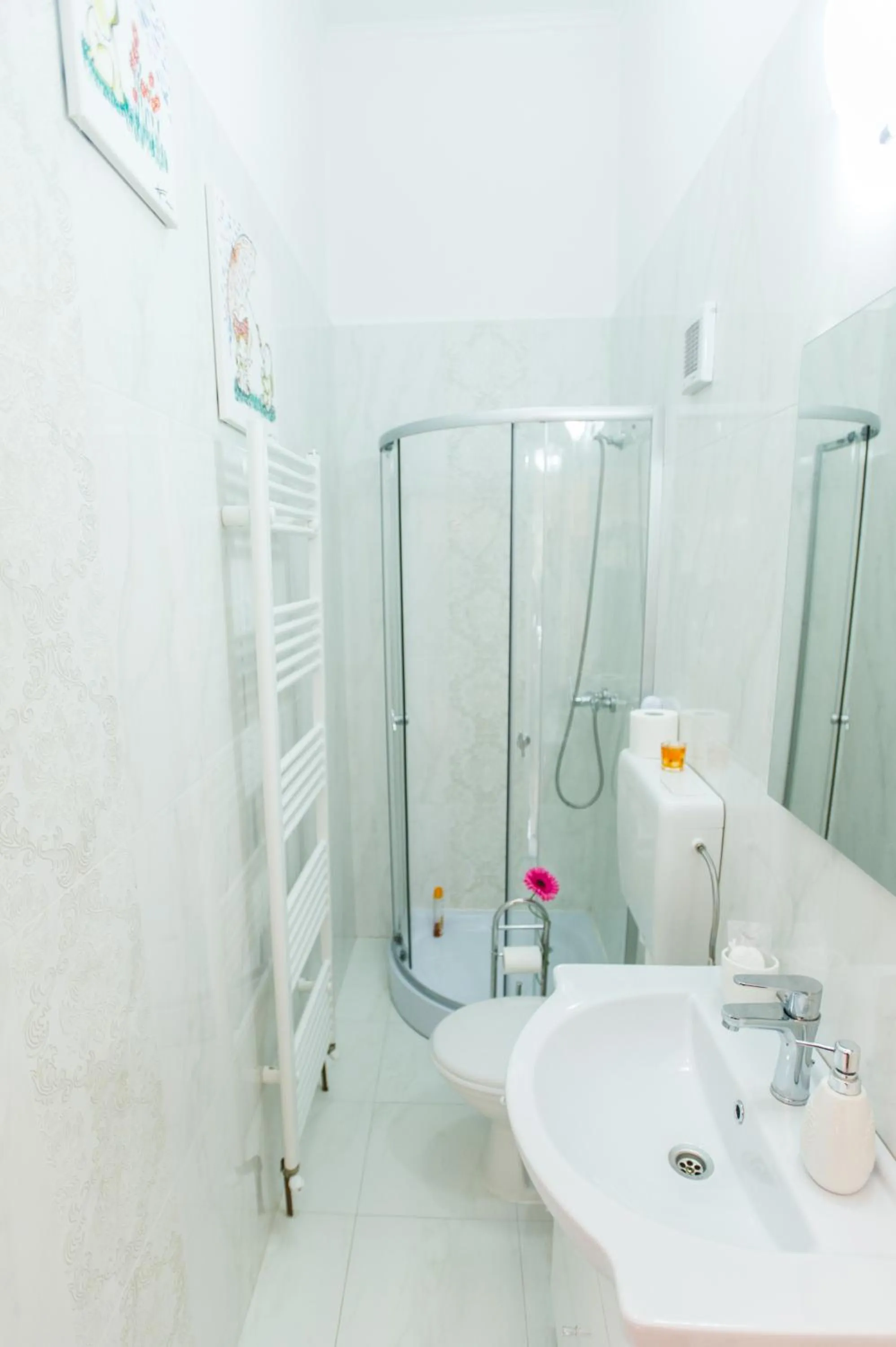 Bathroom in Cetatii Apartments Sibiu
