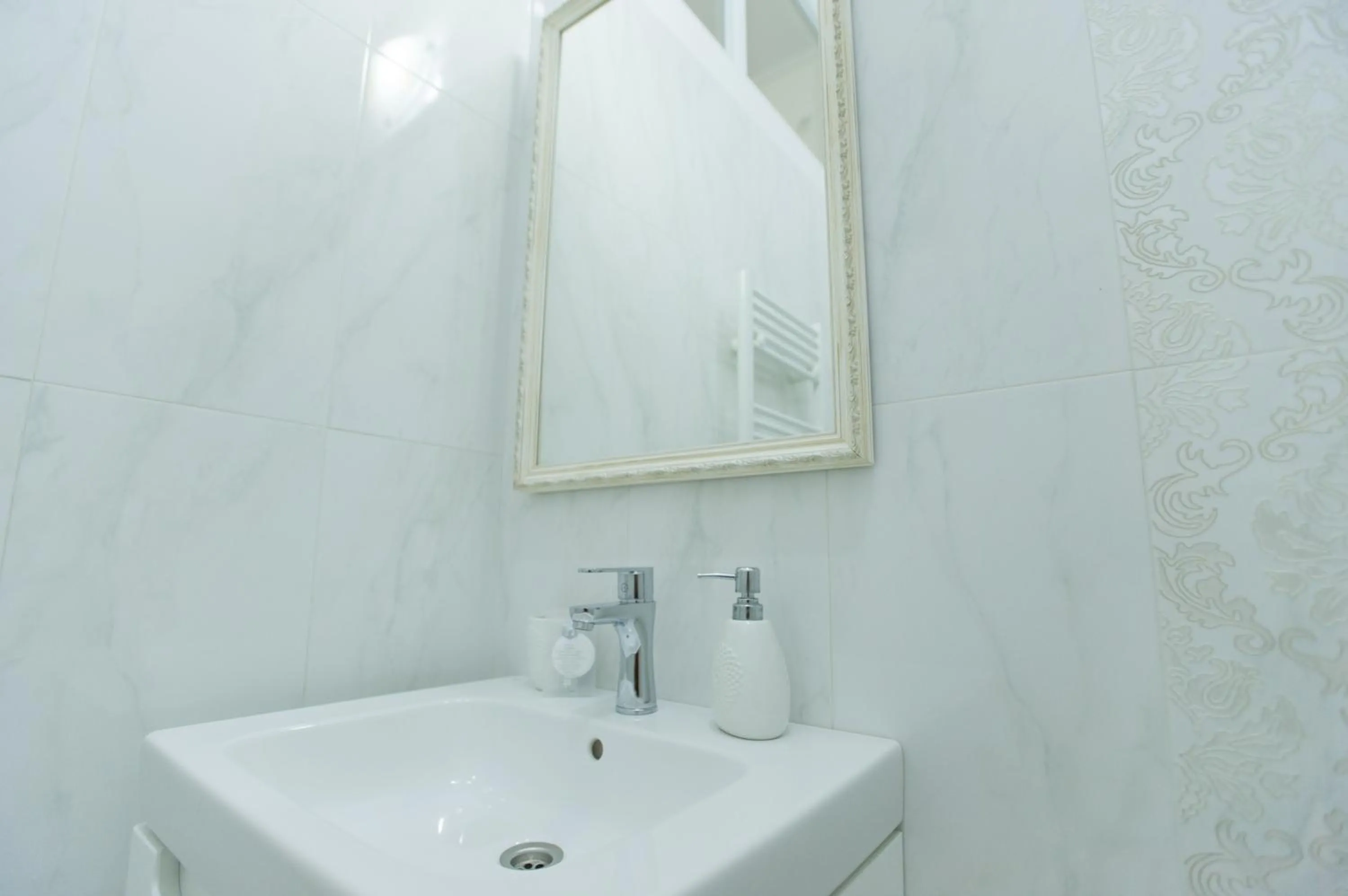 Bathroom in Cetatii Apartments Sibiu