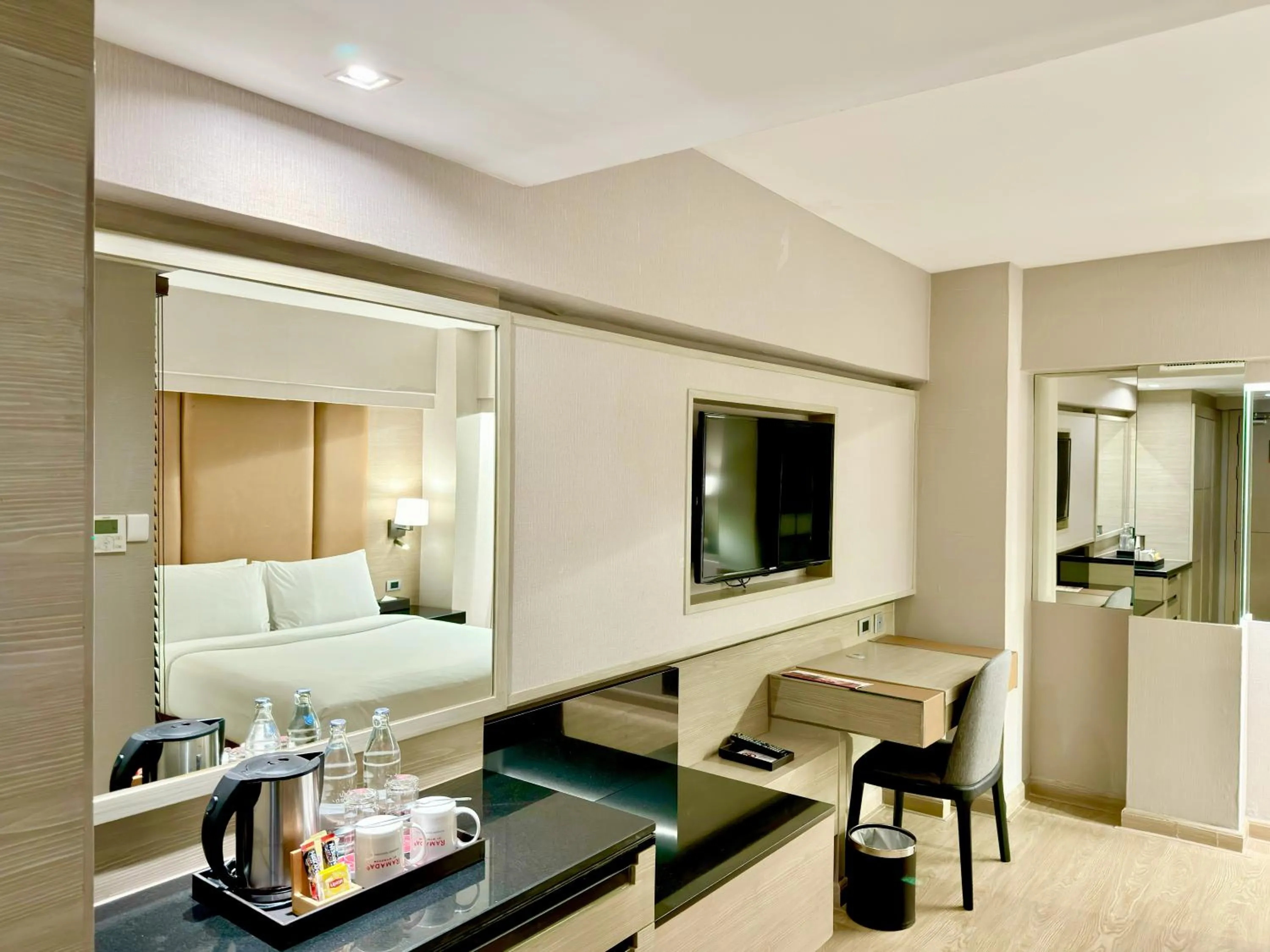 Bed in Ramada Sukhumvit Soi Eleven