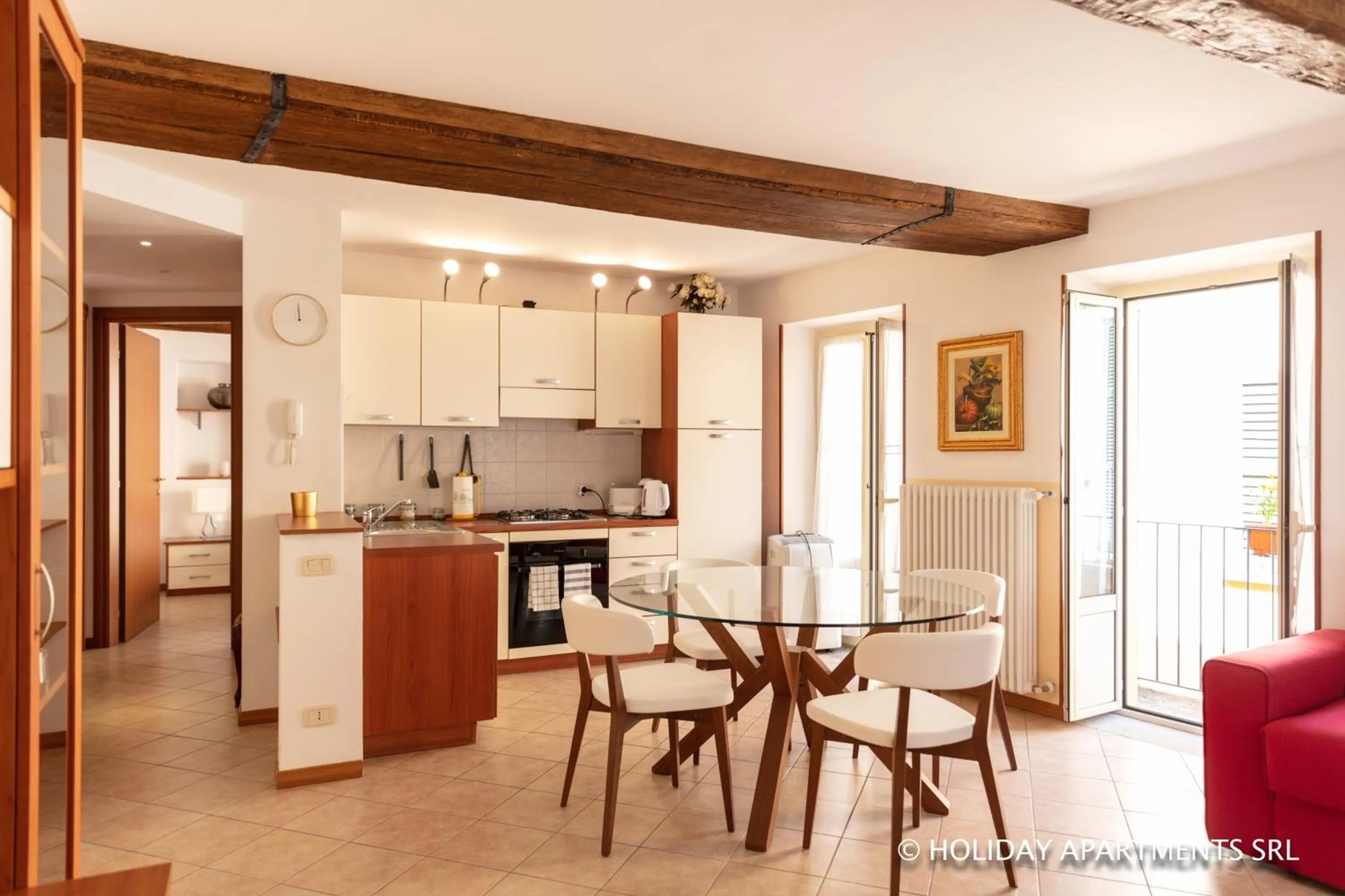 Kitchen or kitchenette in Appartamenti Meraviglia