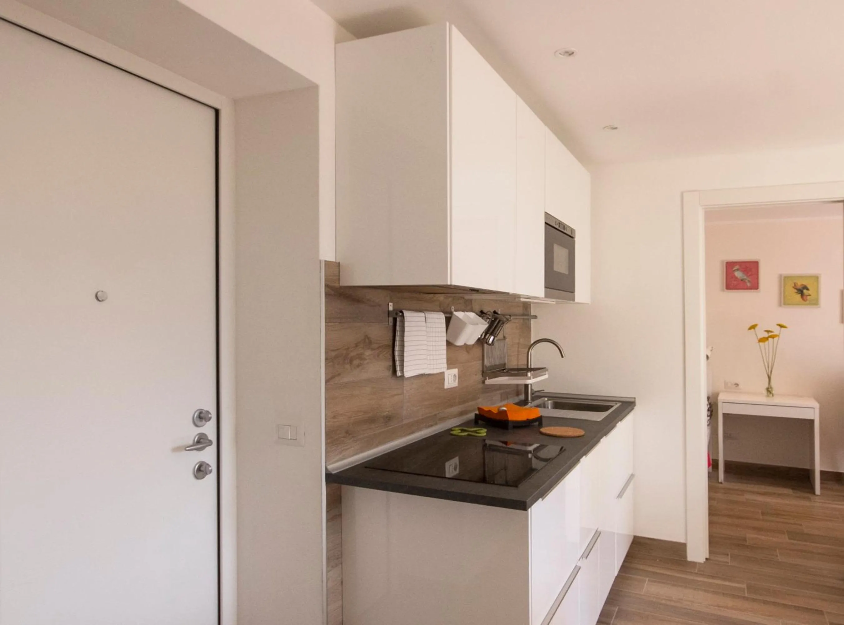 Kitchen or kitchenette in Appartamenti Meraviglia