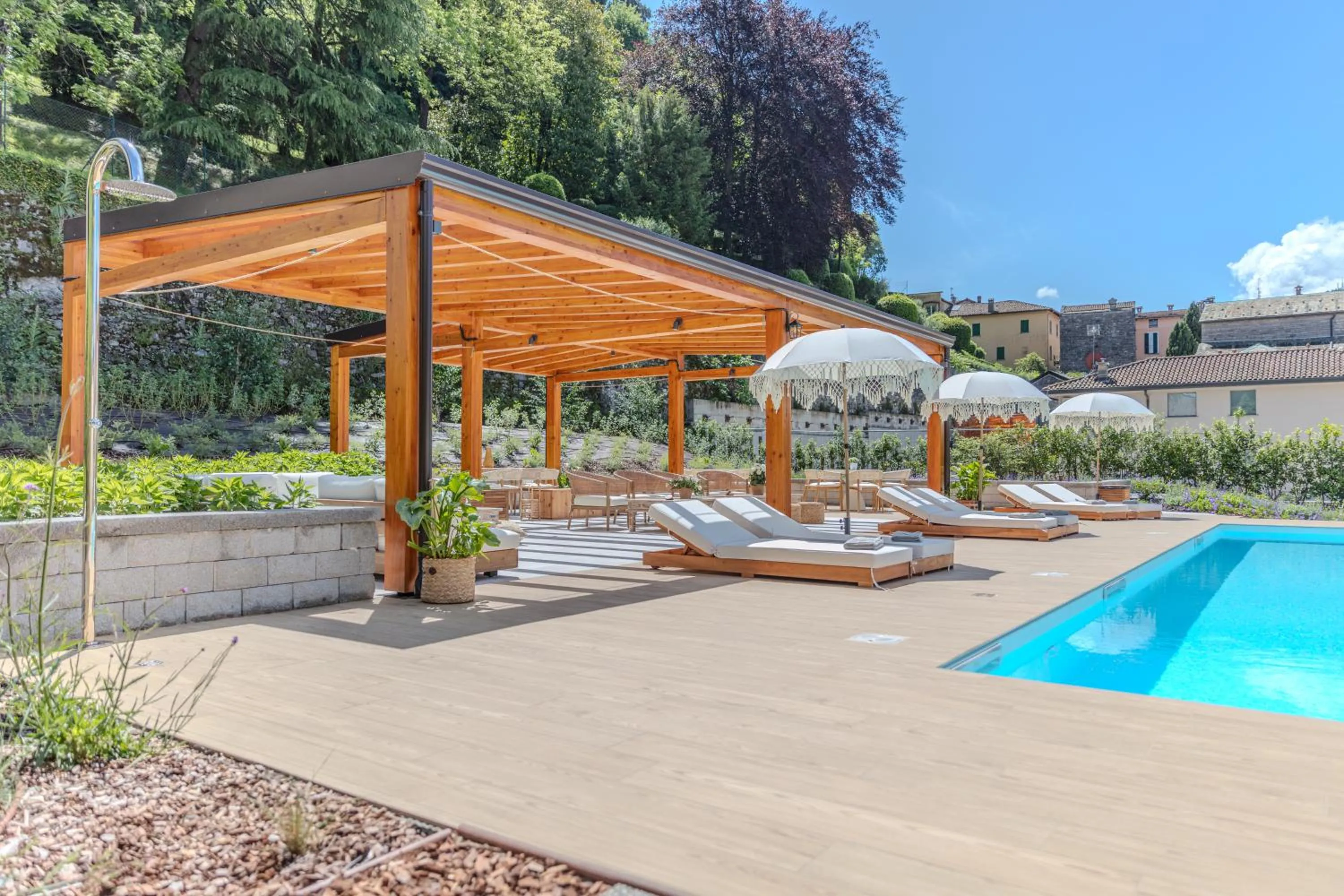 Swimming pool in Appartamenti Meraviglia