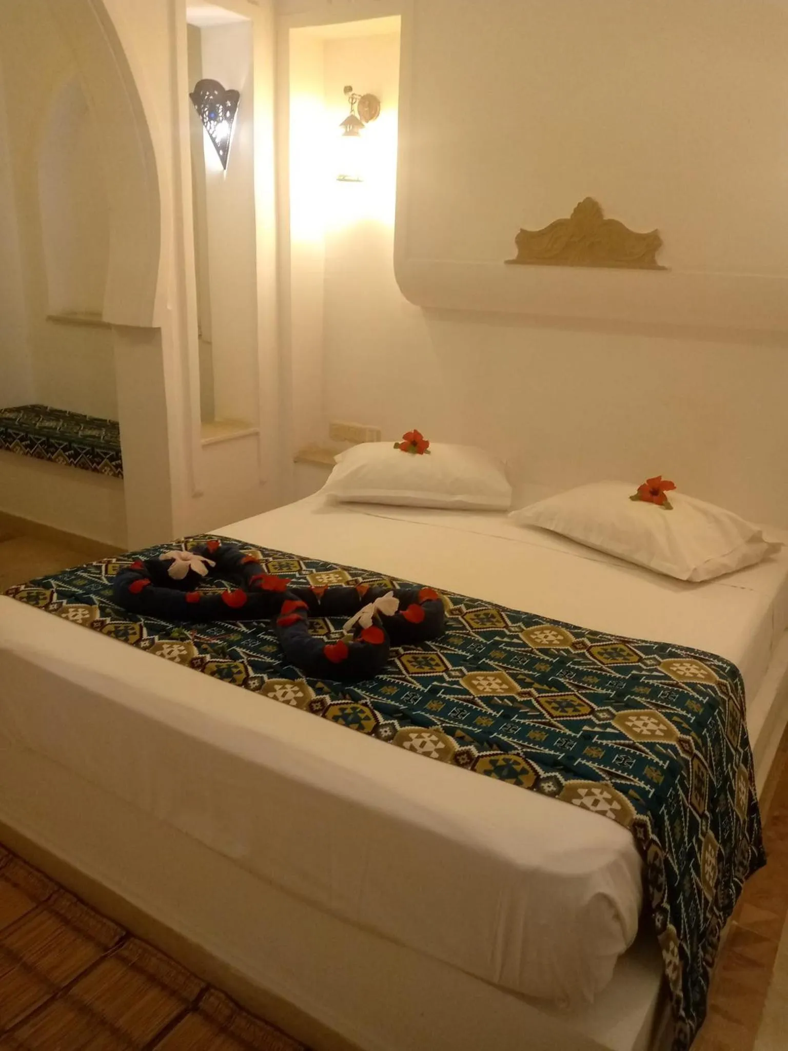 Bed in Hotel de charme et SPA Dar El Bhar