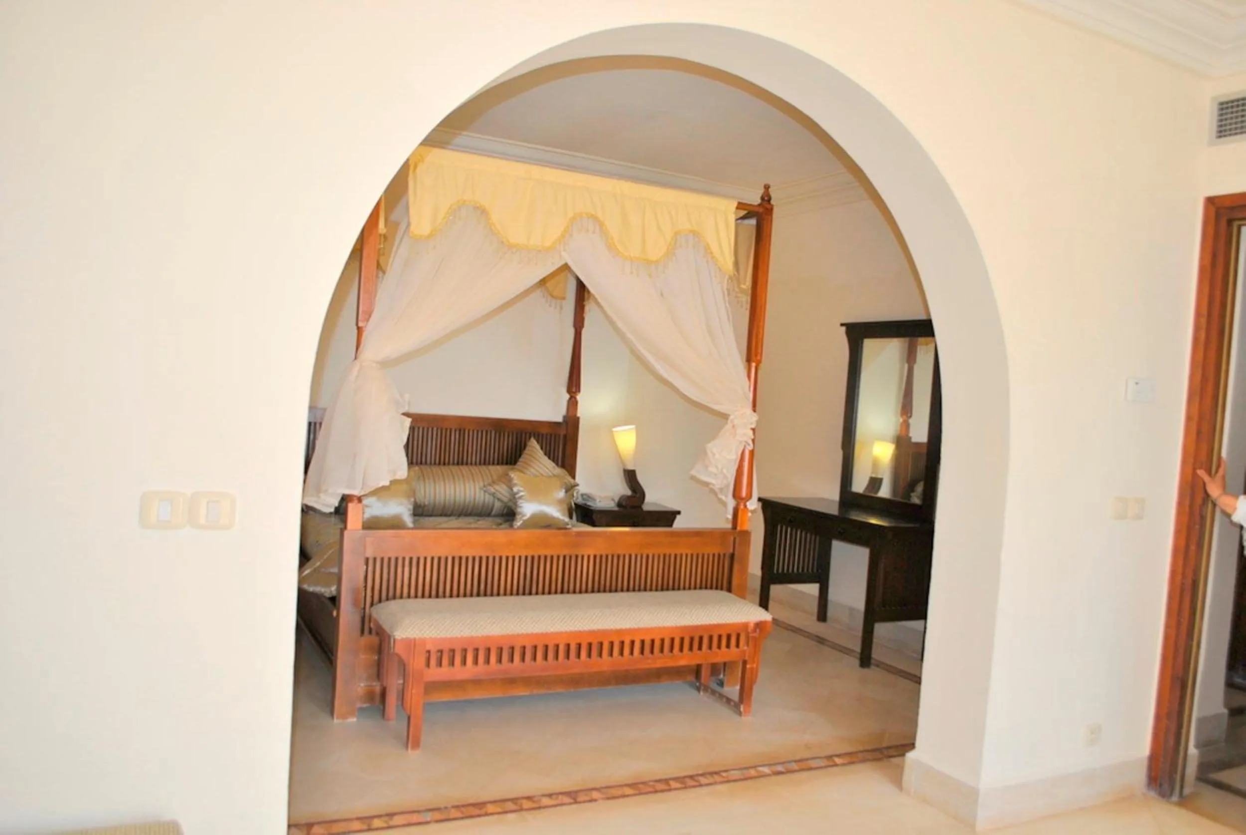 Photo of the whole room, Bed in Hotel de charme et SPA Dar El Bhar