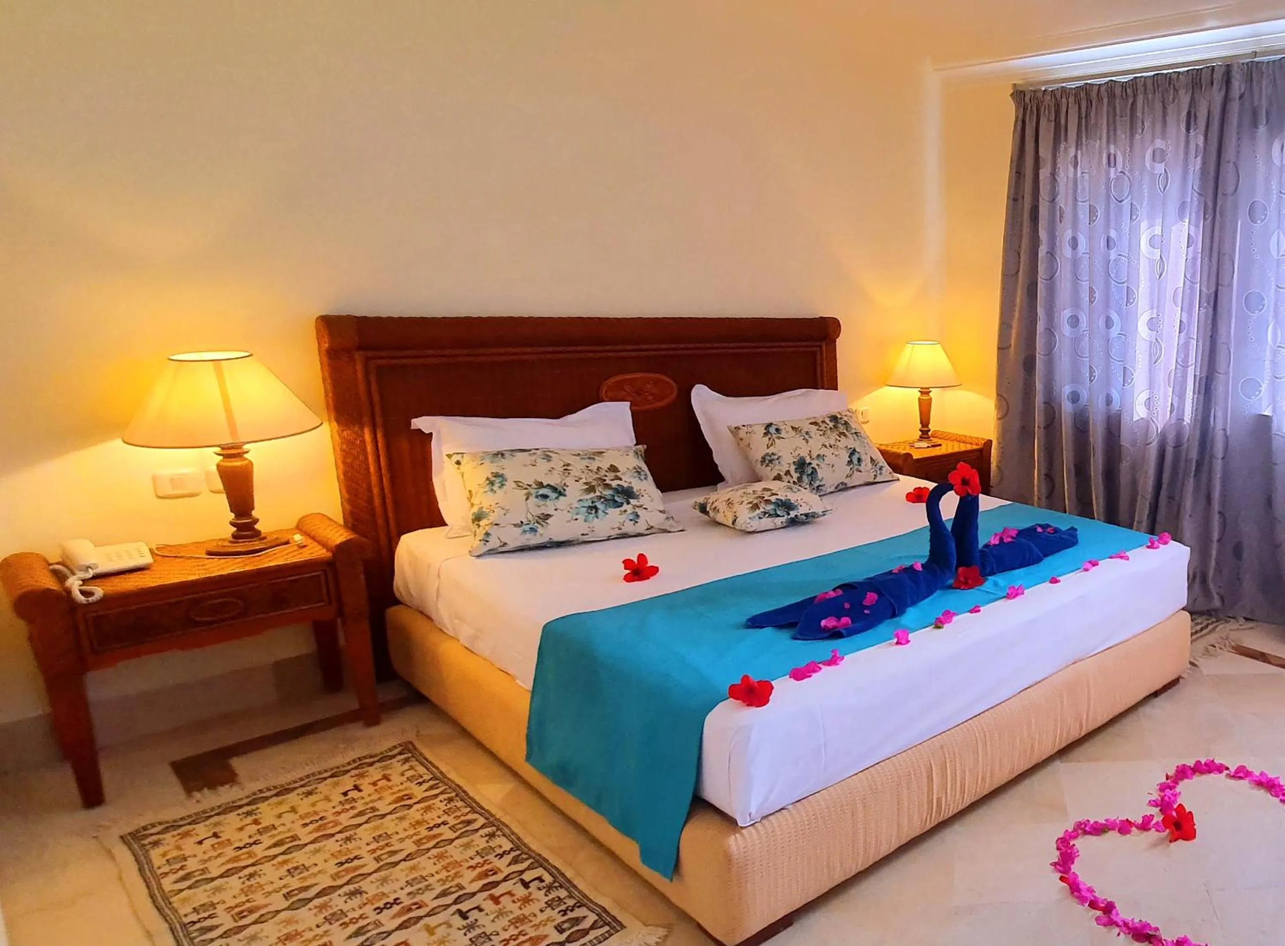 Bed in Hotel de charme et SPA Dar El Bhar