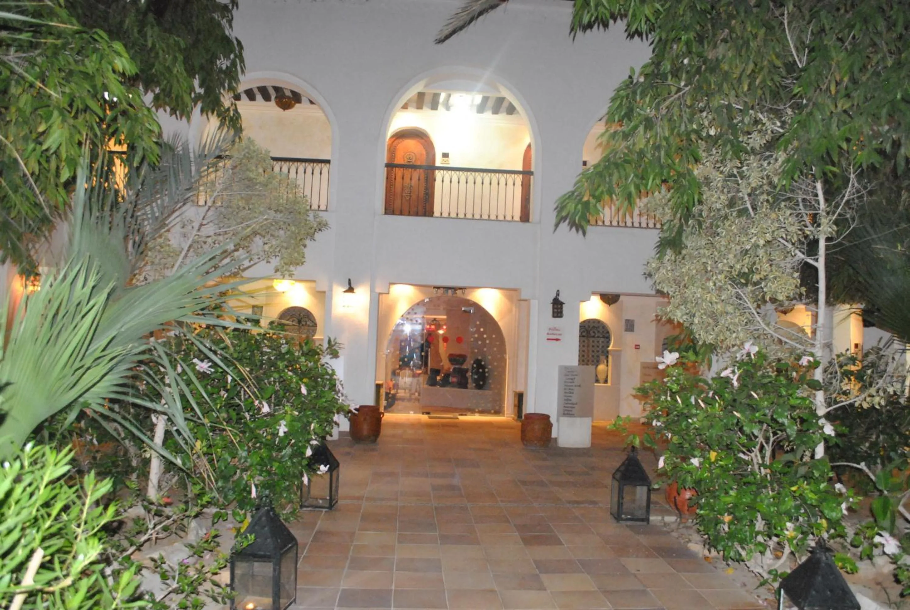 Patio in Hotel de charme et SPA Dar El Bhar