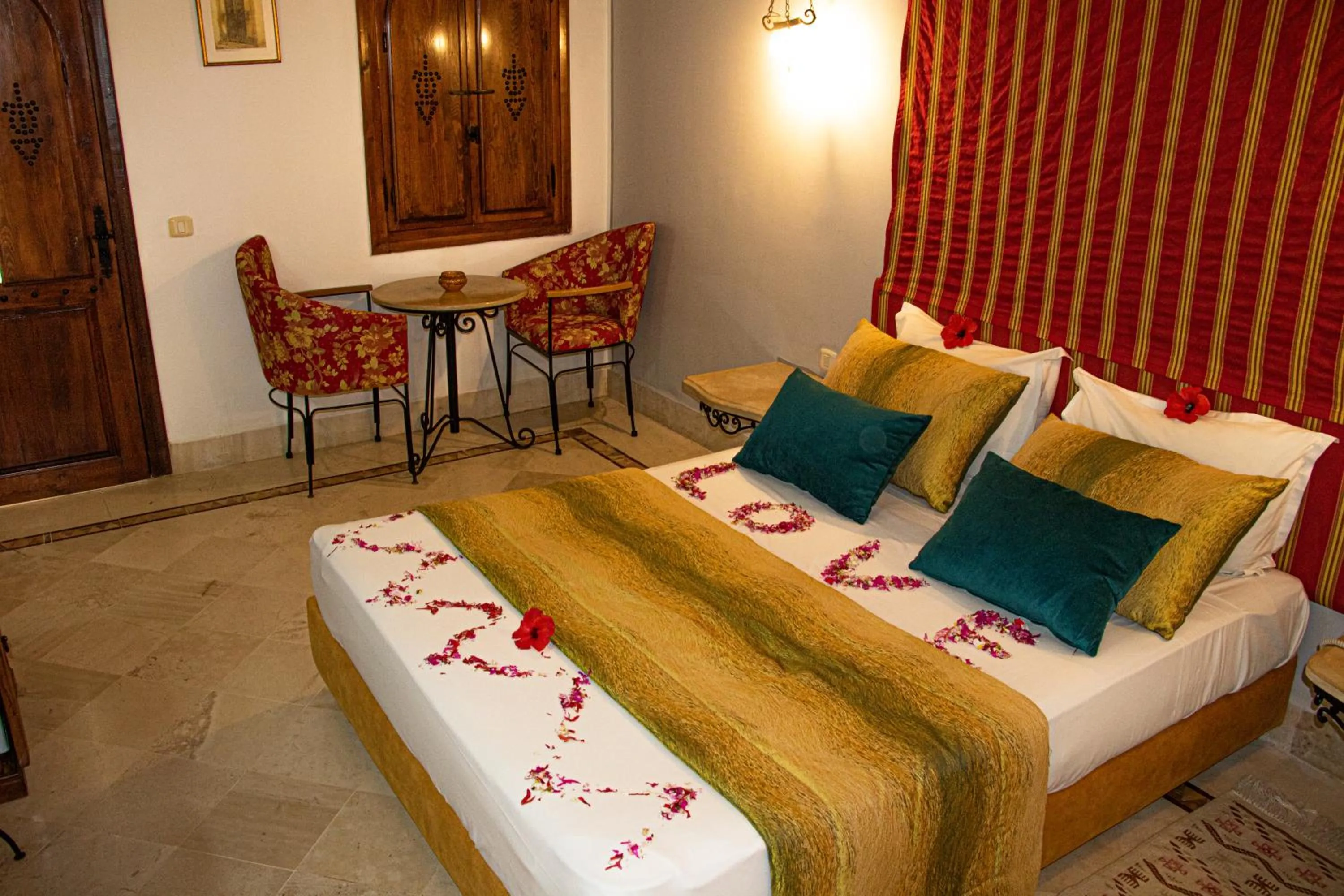 Bed in Hotel de charme et SPA Dar El Bhar