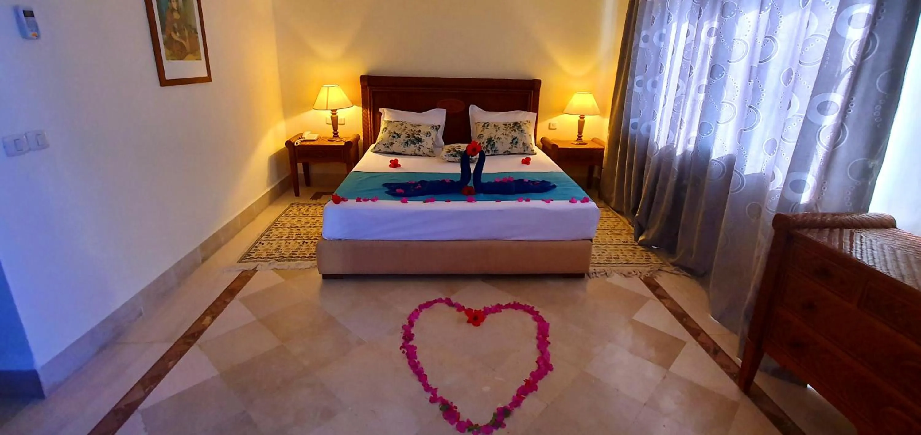 Bed in Hotel de charme et SPA Dar El Bhar