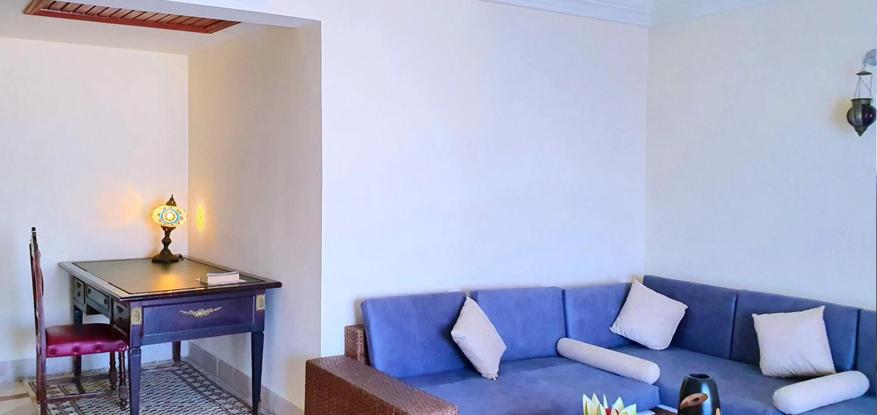 Living room in Hotel de charme et SPA Dar El Bhar
