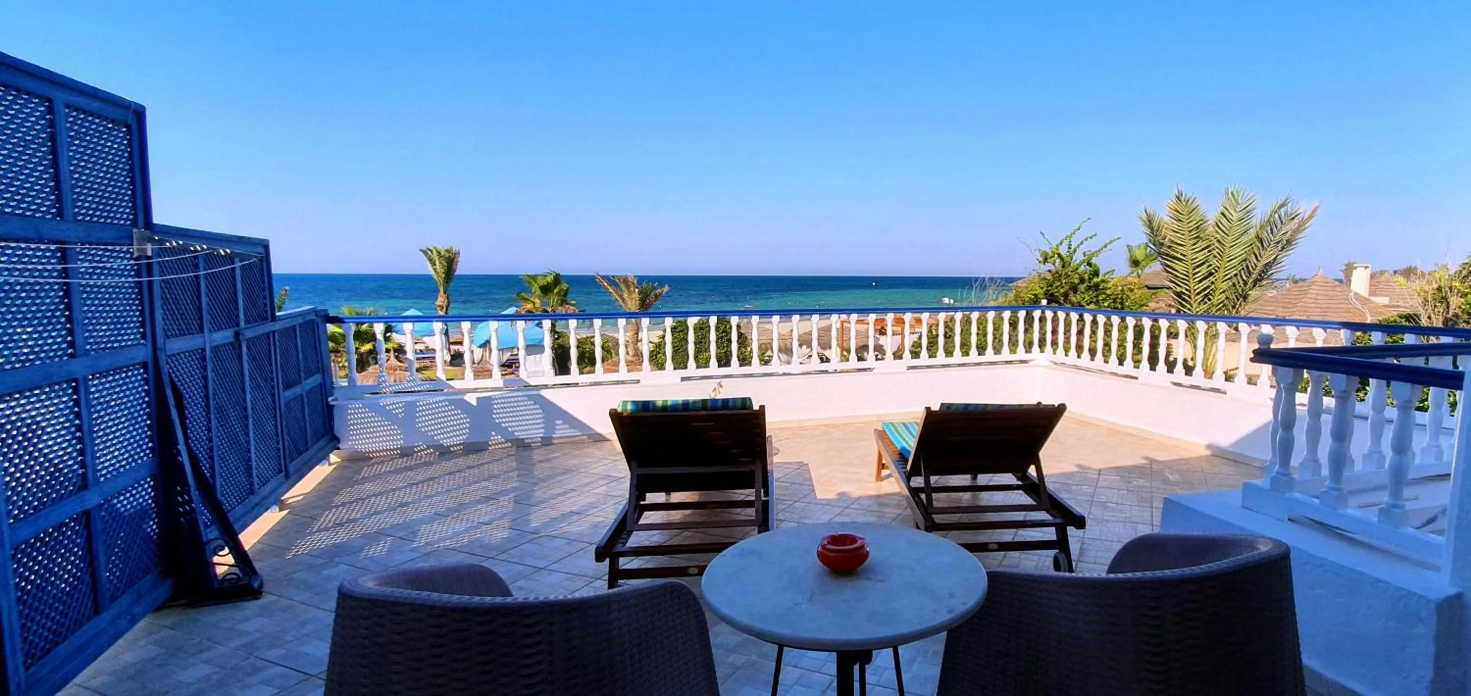 Patio in Hotel de charme et SPA Dar El Bhar