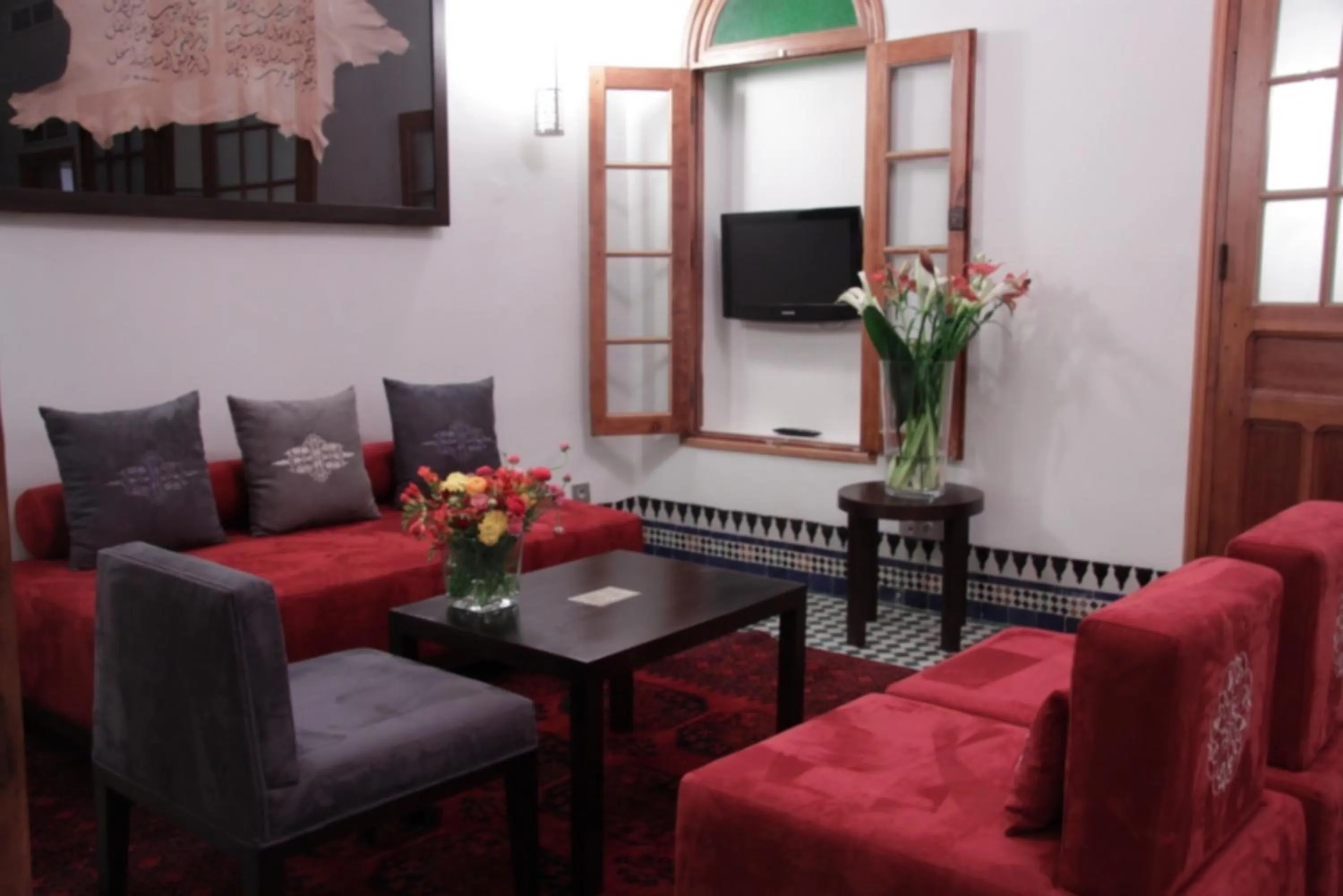 Living room in Palais Amani