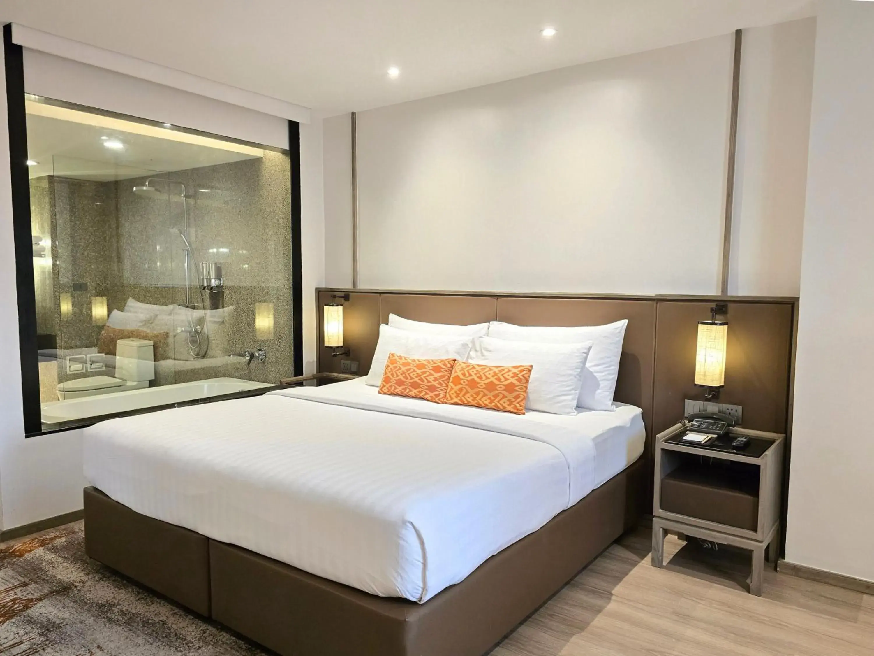 Bed in Sima Thani Hotel Bed in Sima Thani Hotel