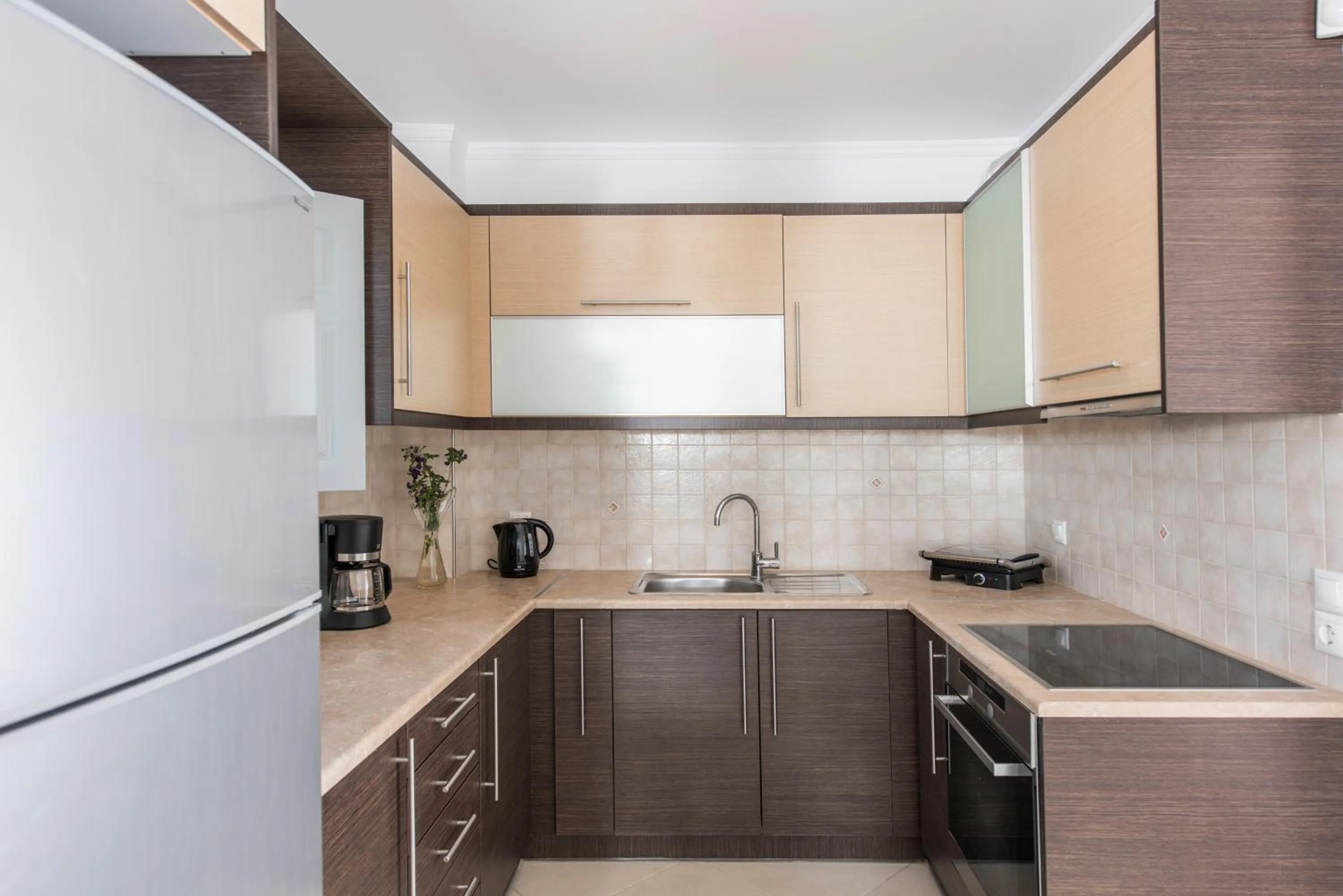 Kitchen or kitchenette in Secret Earth Villas - Santorini