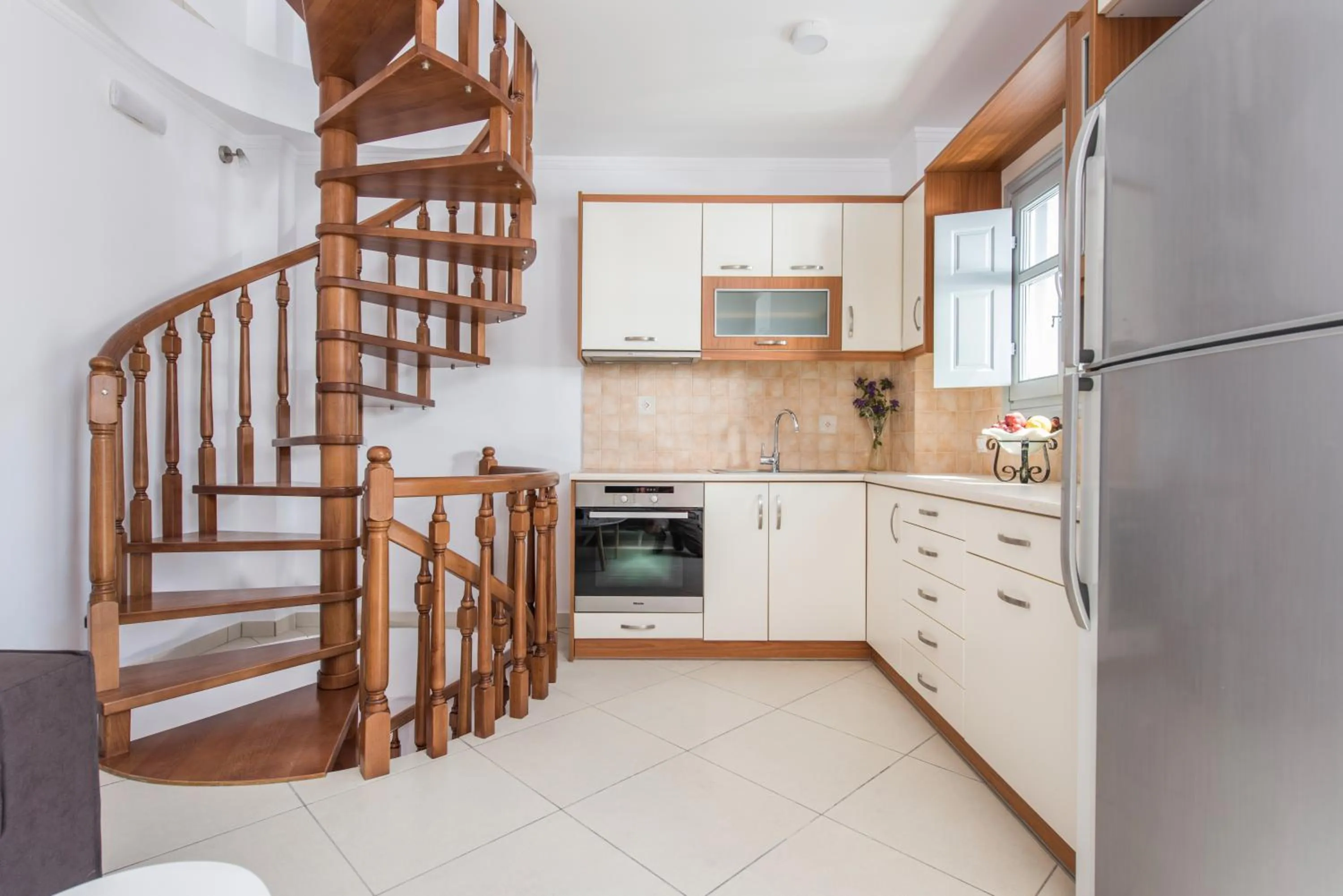 Kitchen or kitchenette in Secret Earth Villas - Santorini