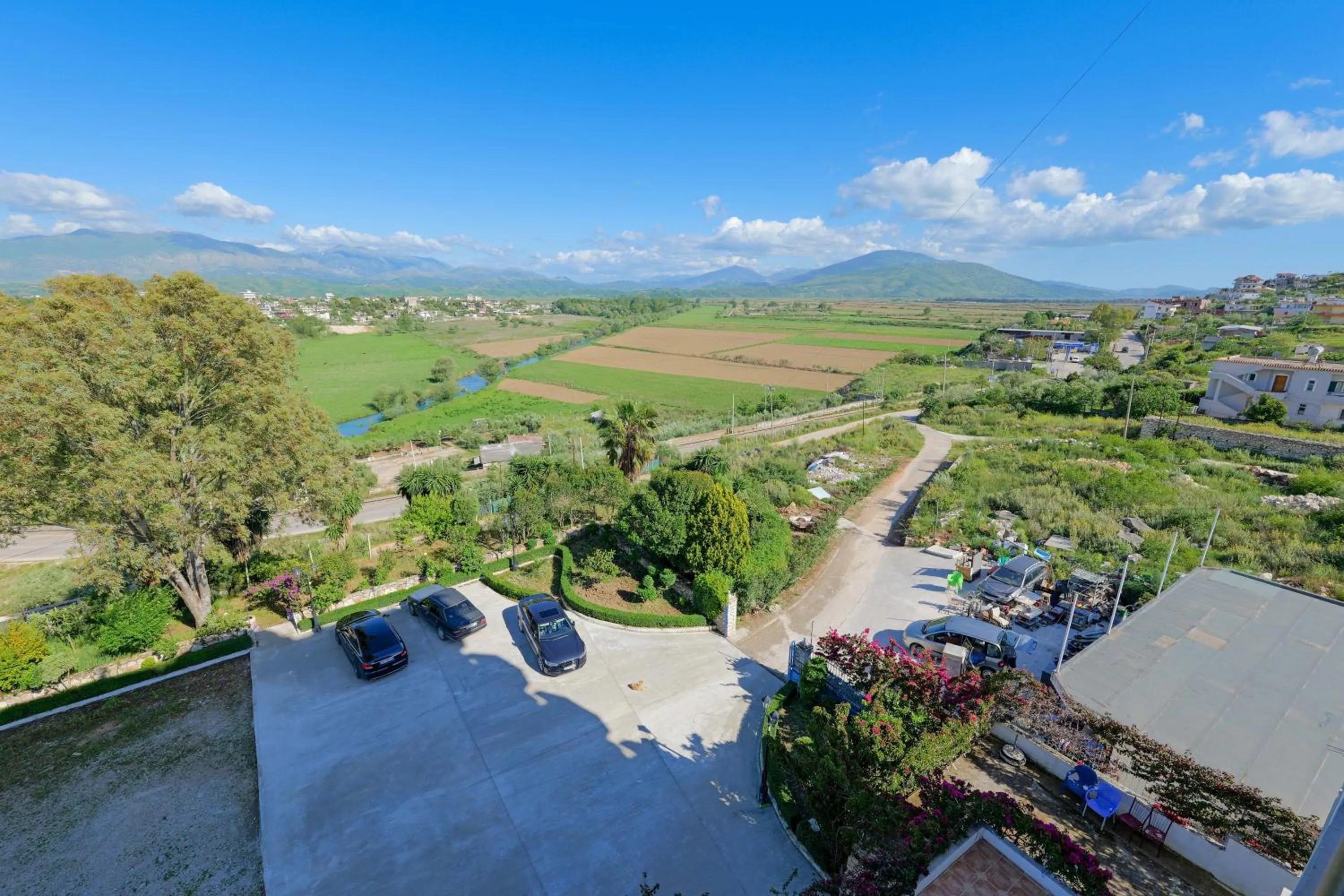 Bird's eye view in Hotel Holiday