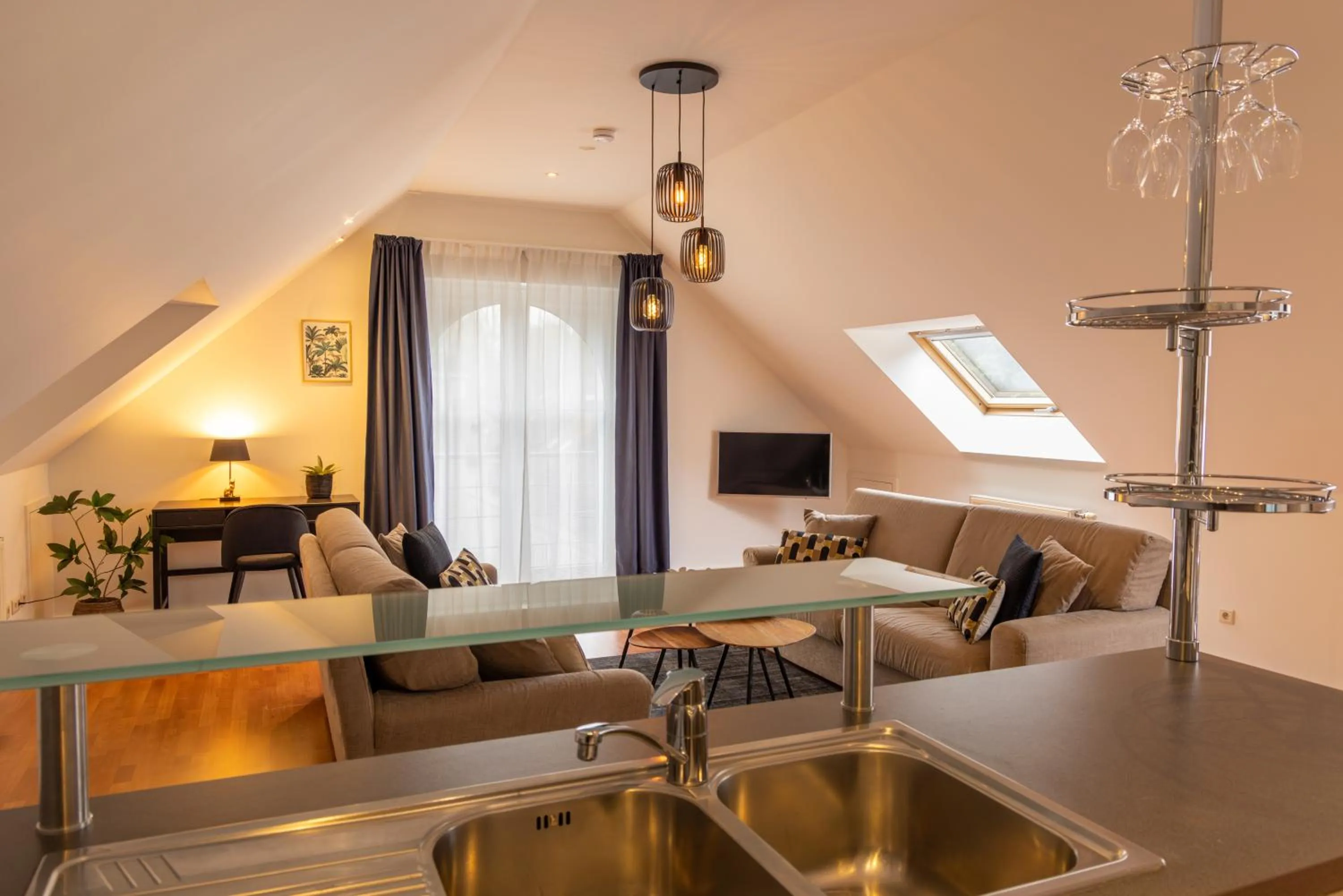 Living room in Hotel & Apartments Bibois Leuven