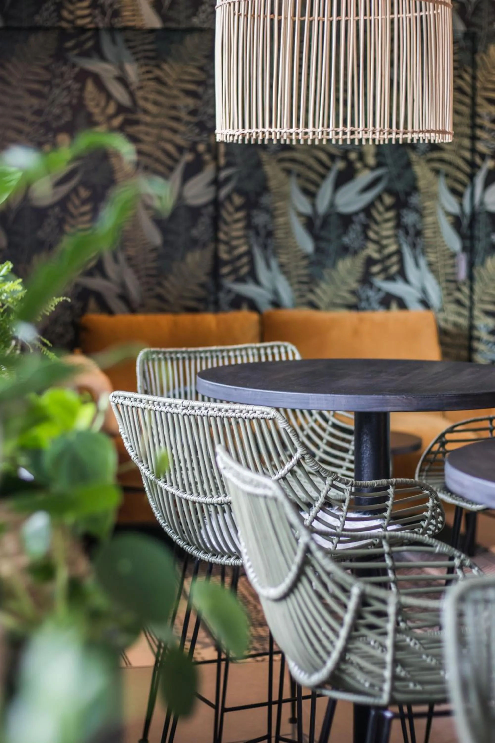 Seating area in Hotel & Apartments Bibois Leuven