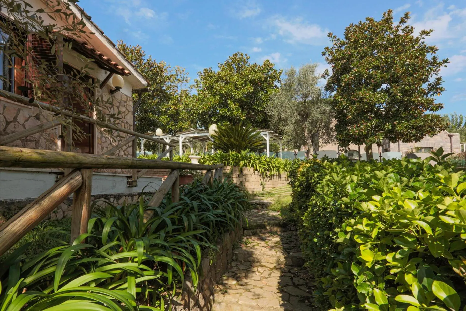 Garden in Relais Il Frantoio